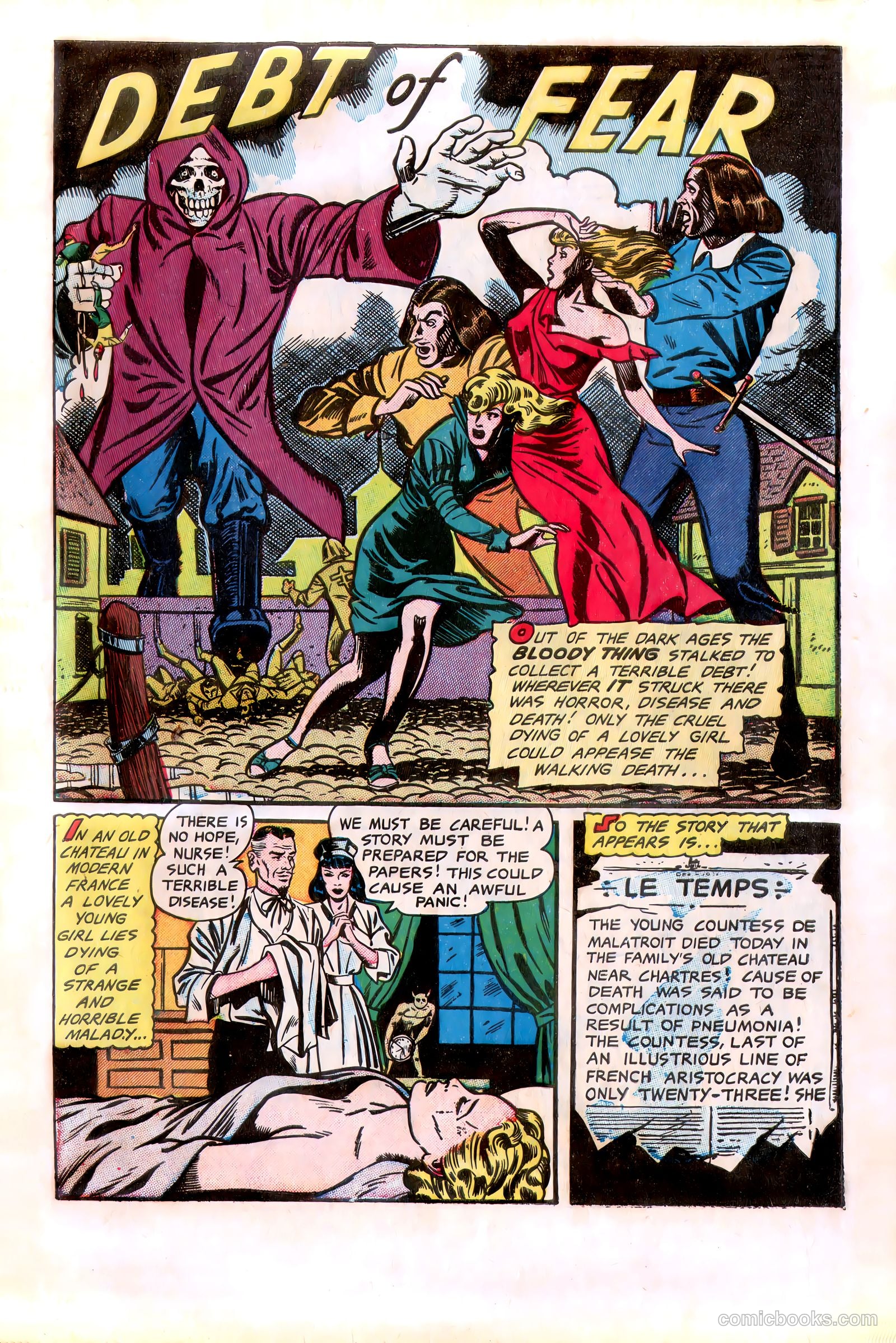 Strange Fantasy #4 (1953) — page 3 of 36