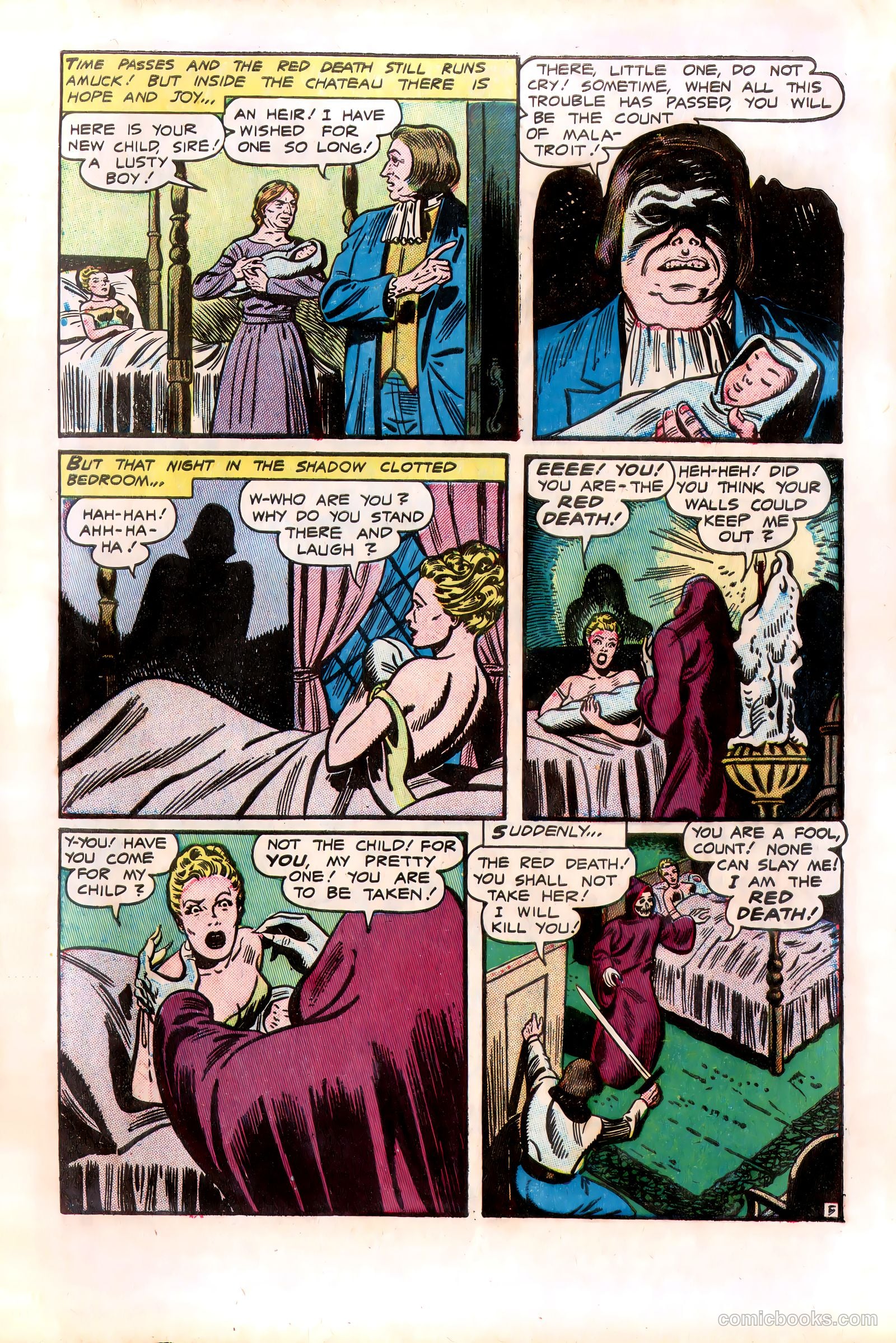 Strange Fantasy #4 (1953) — page 7 of 36