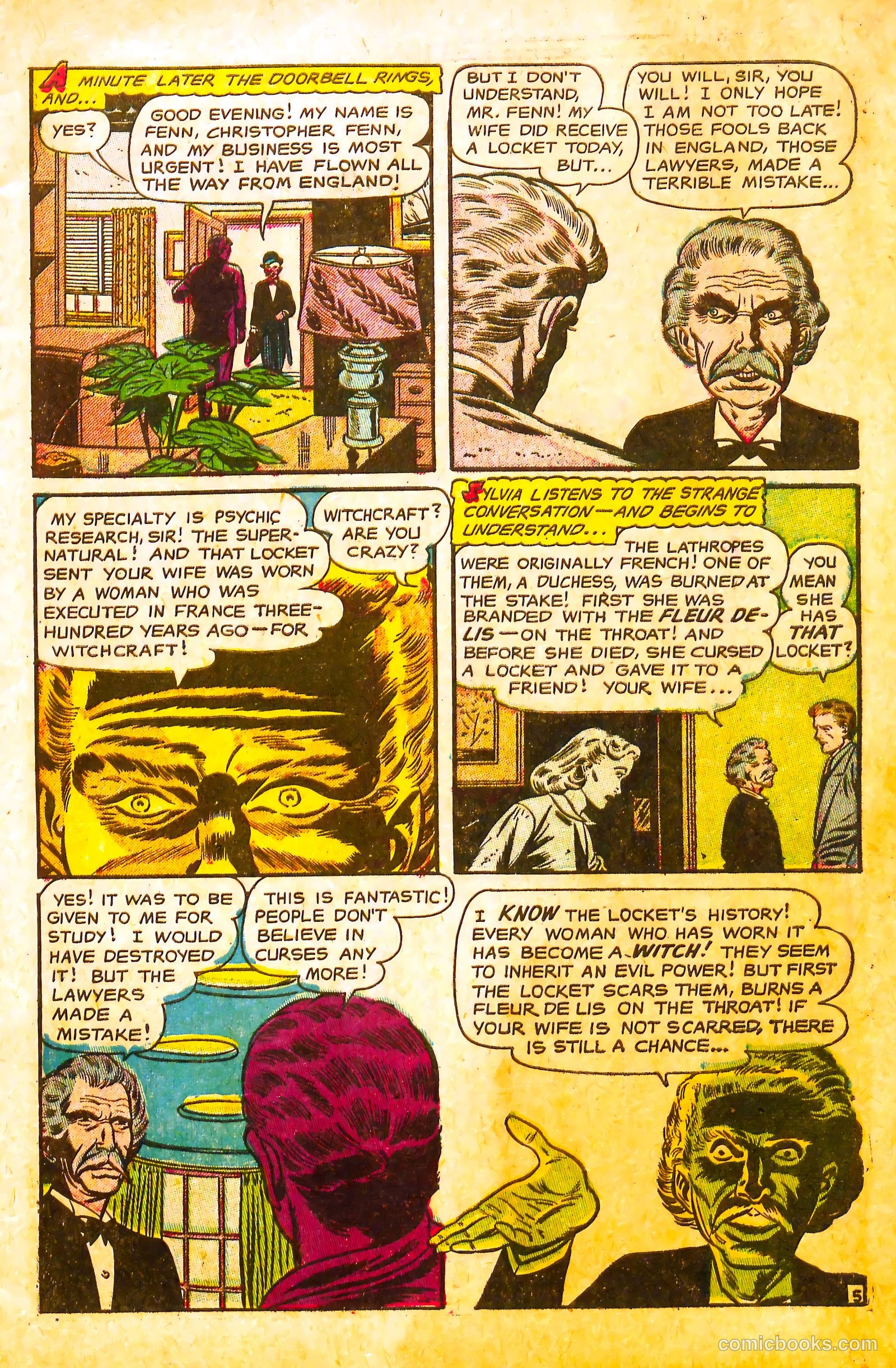 Strange Fantasy #5 (1953) — page 7 of 36