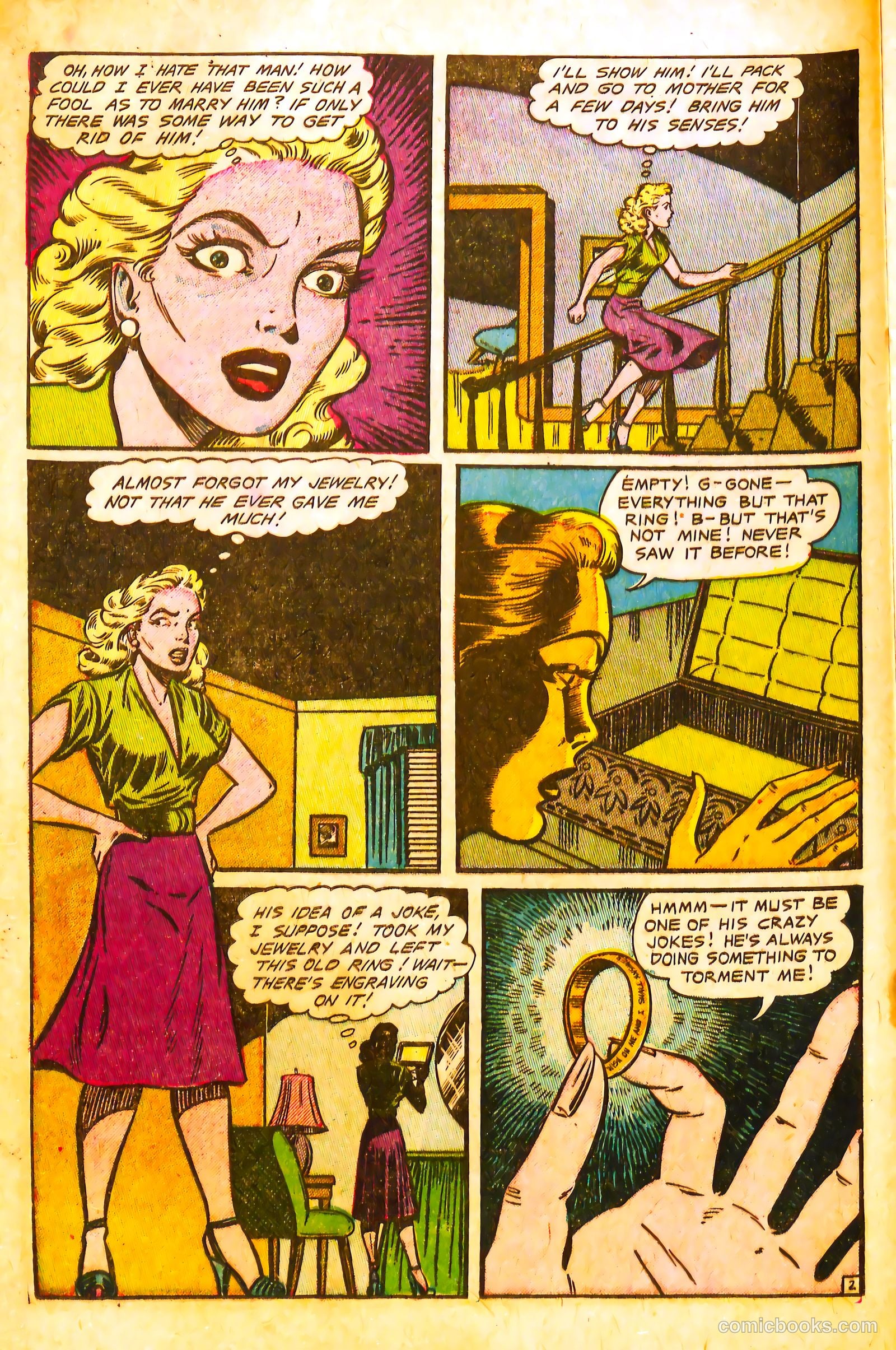 Strange Fantasy #5 (1953) — page 12 of 36
