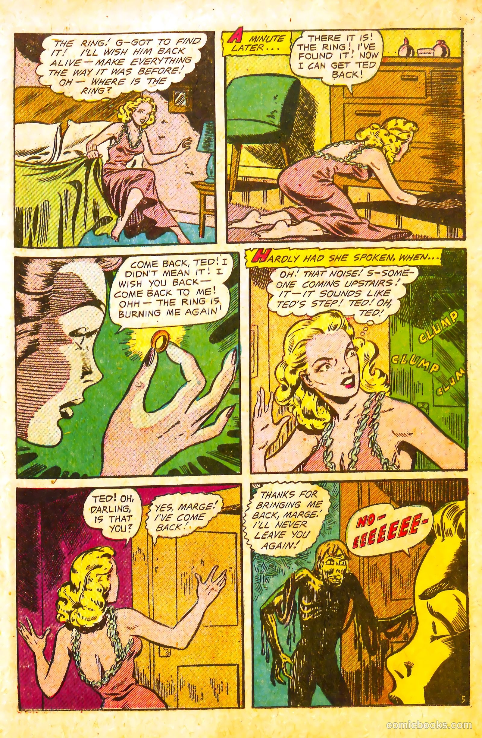 Strange Fantasy #5 (1953) — page 15 of 36