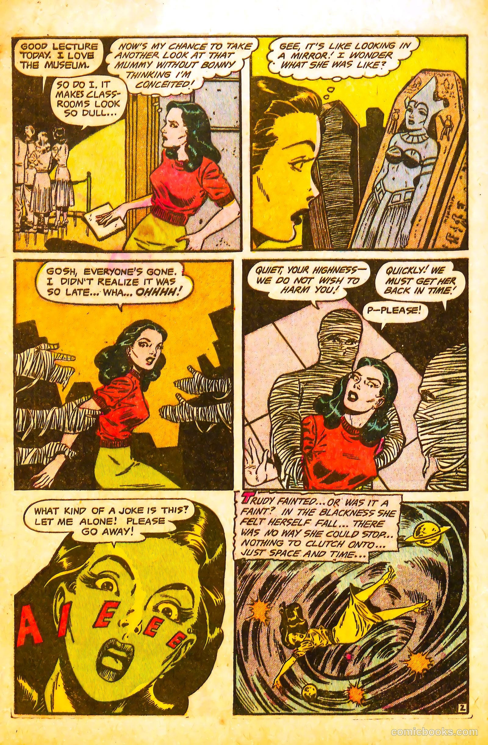 Strange Fantasy #5 (1953) — page 28 of 36