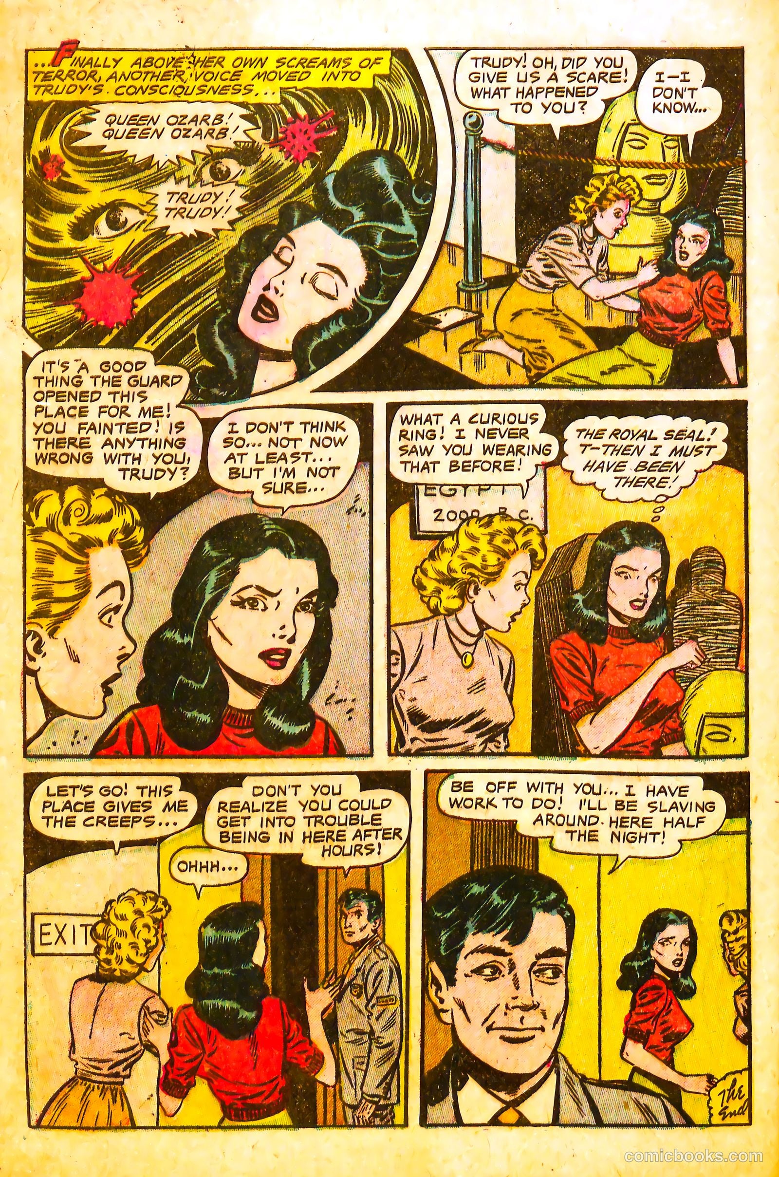 Strange Fantasy #5 (1953) — page 32 of 36