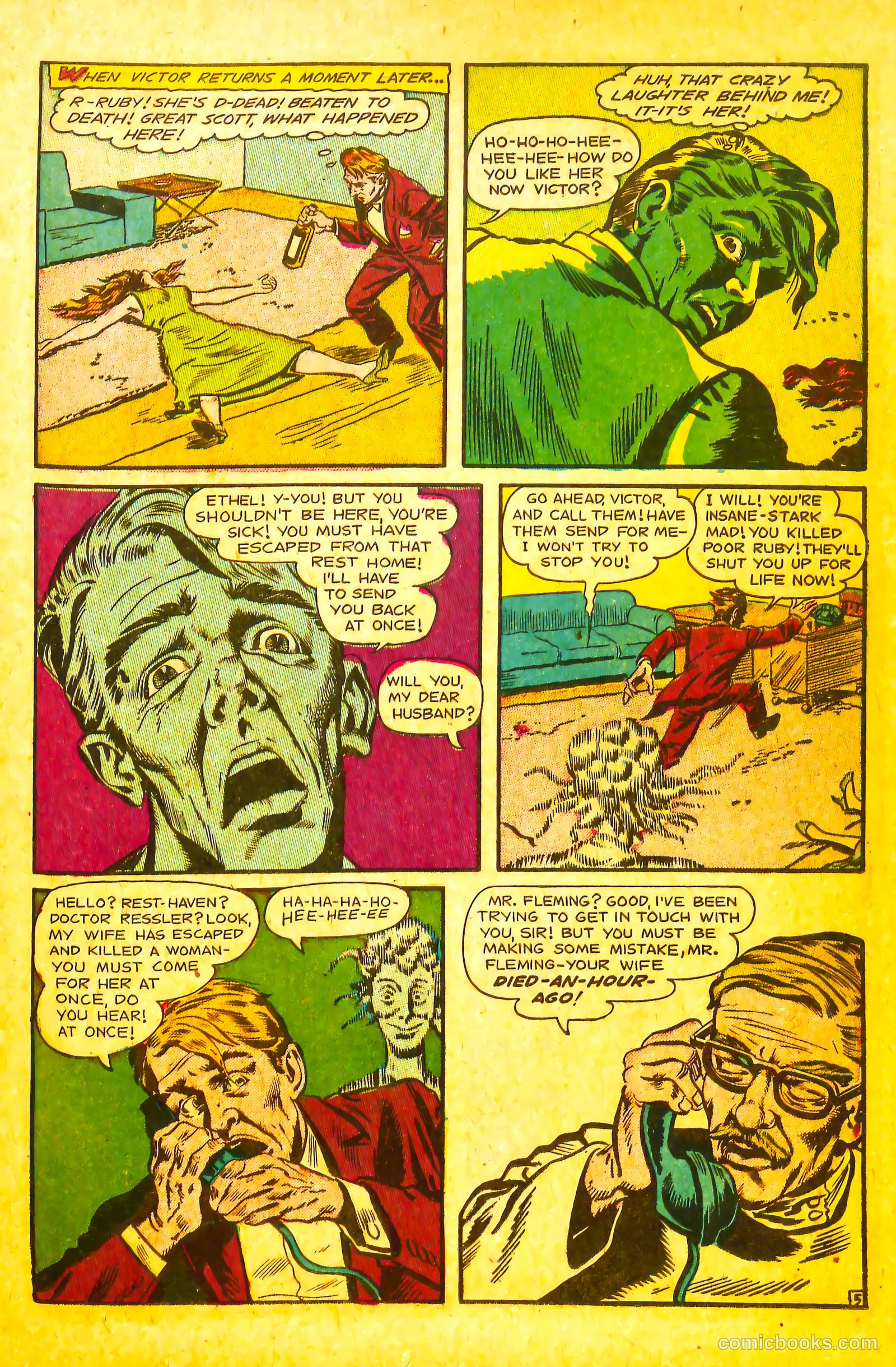 Strange Fantasy #6 (1953) — page 15 of 36