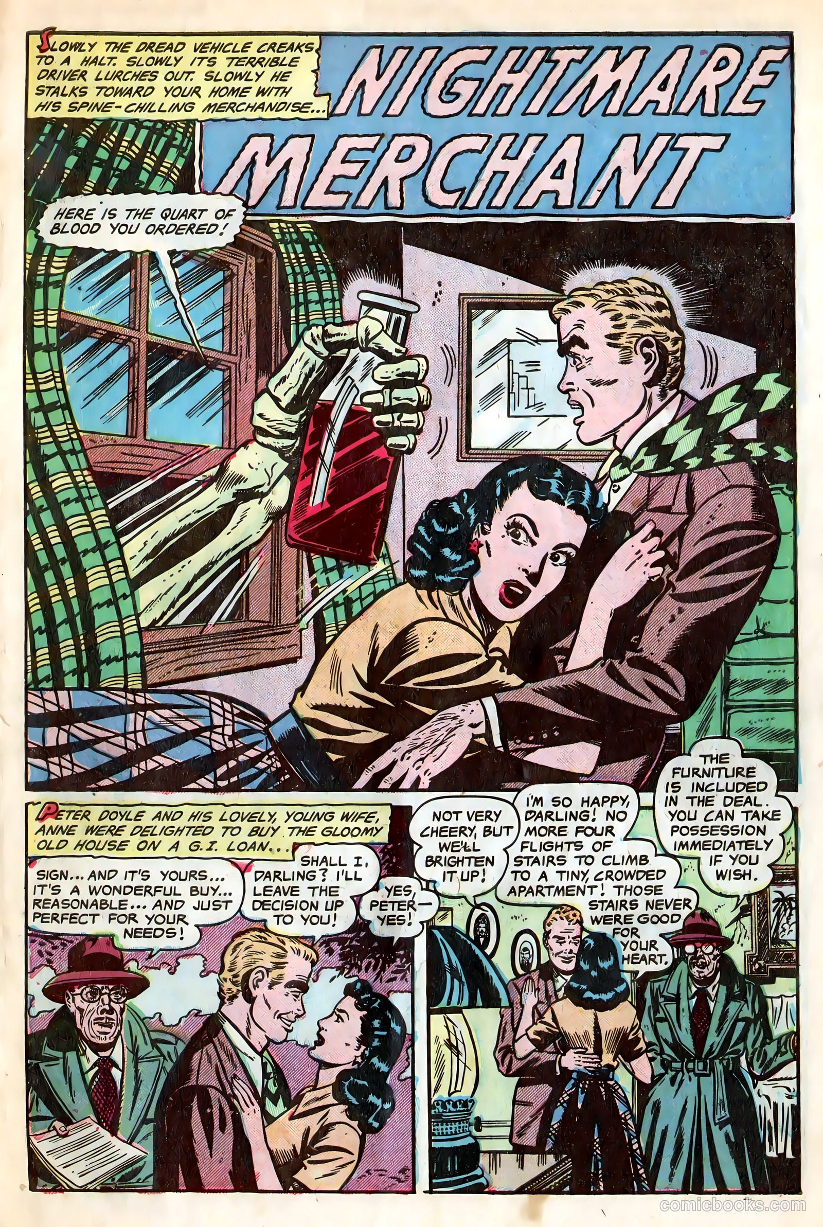 Strange Fantasy #7 (1953) — page 3 of 36