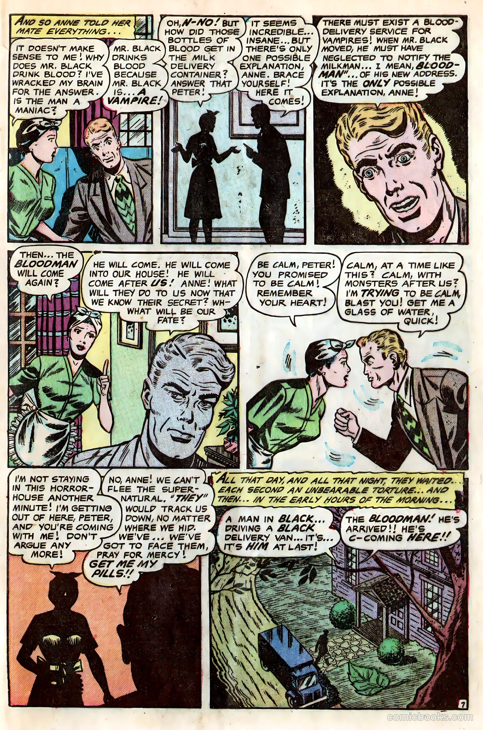 Strange Fantasy #7 (1953) — page 9 of 36