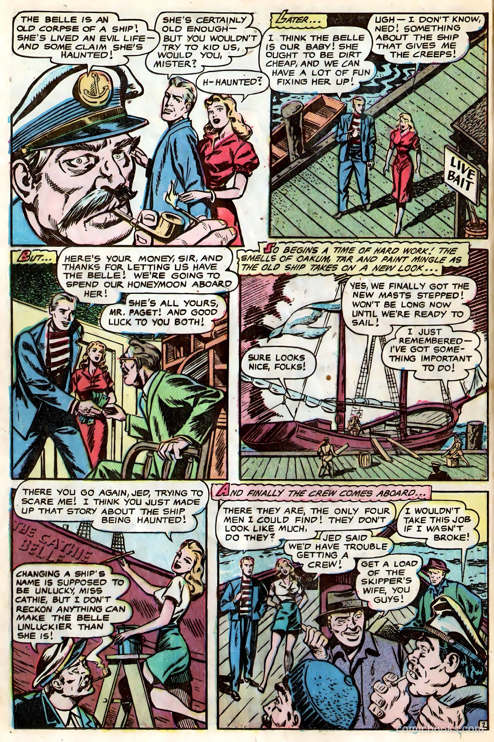 Strange Fantasy #7 (1953) — page 12 of 36