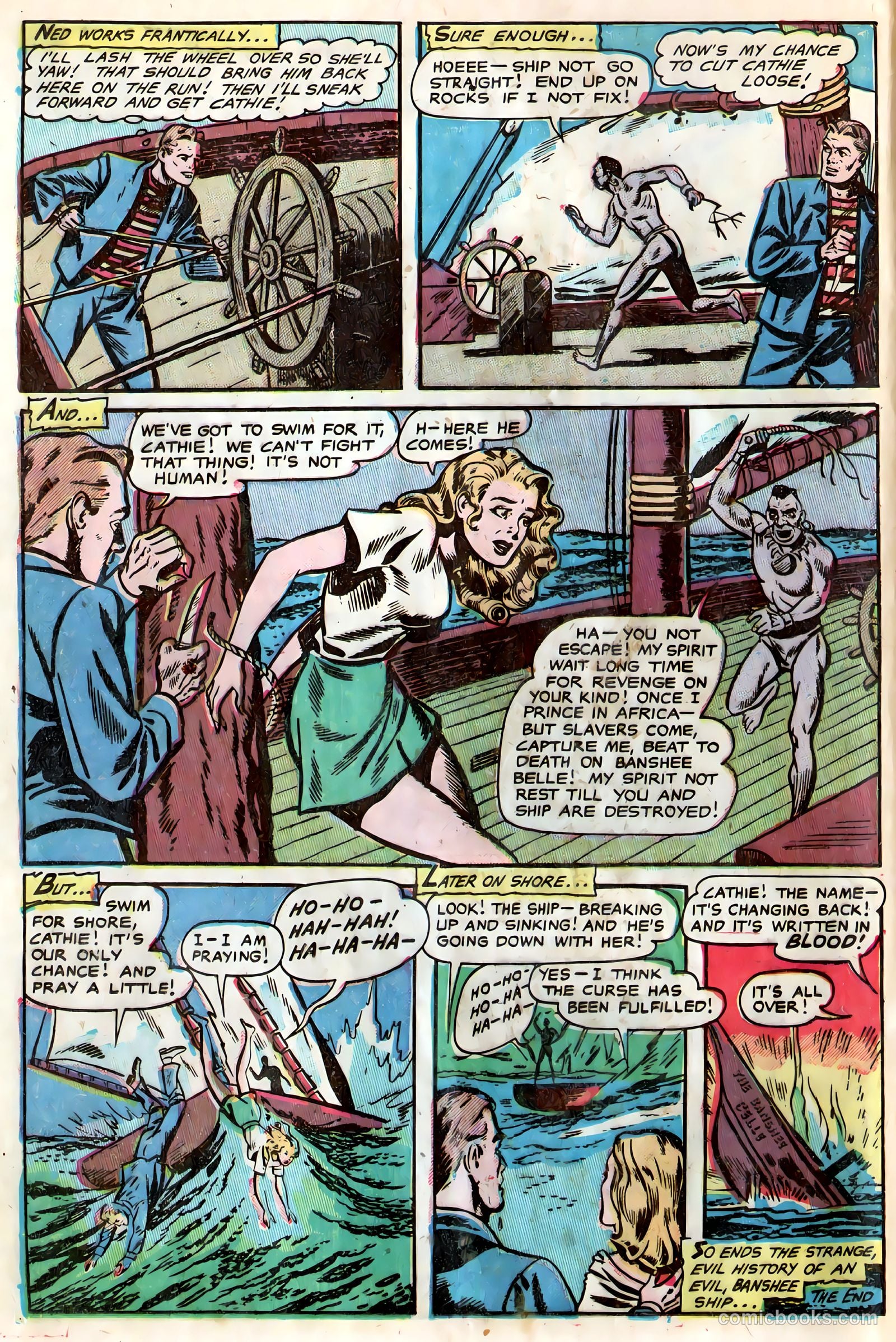 Strange Fantasy #7 (1953) — page 16 of 36