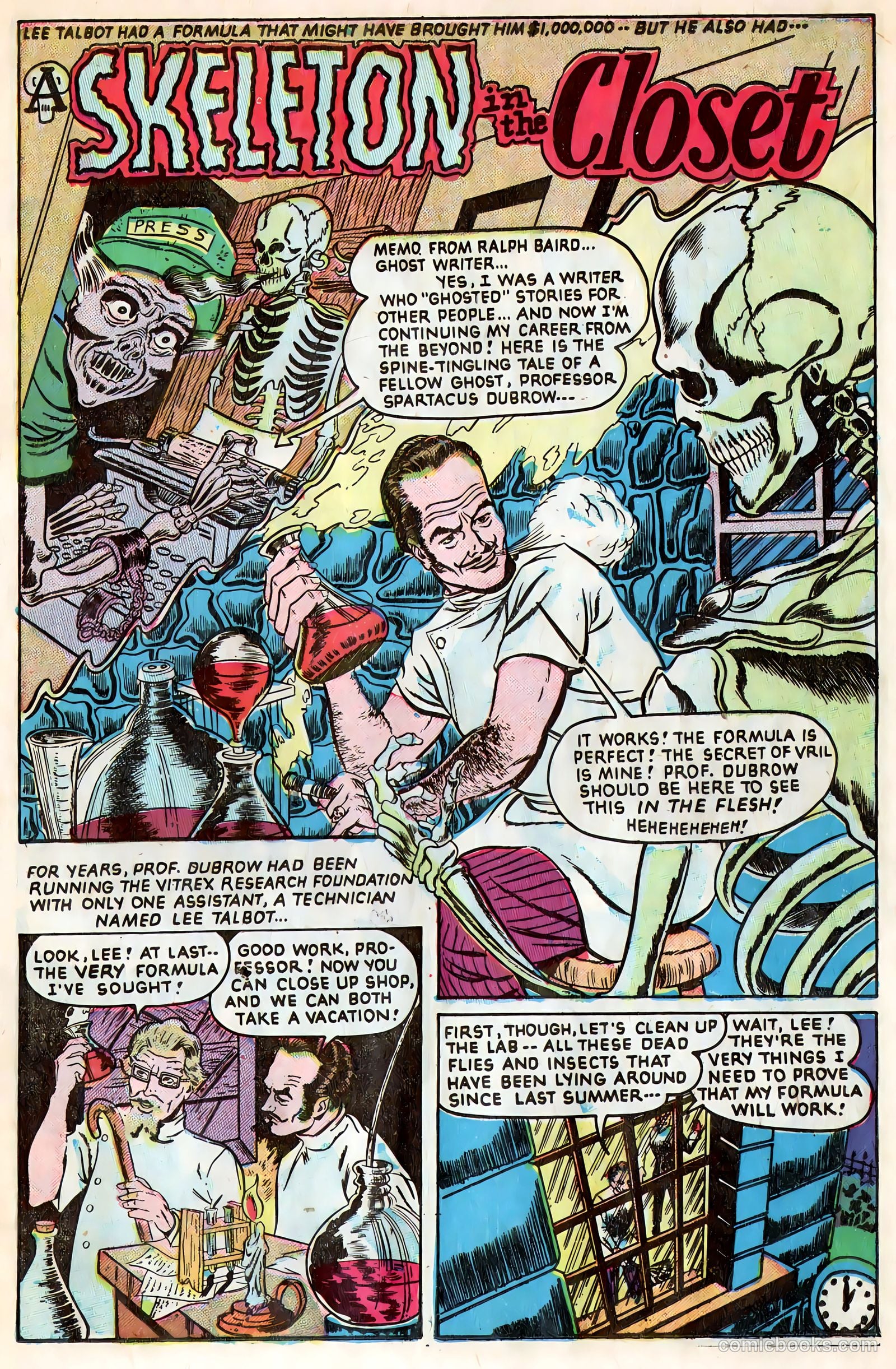 Strange Fantasy #7 (1953) — page 19 of 36