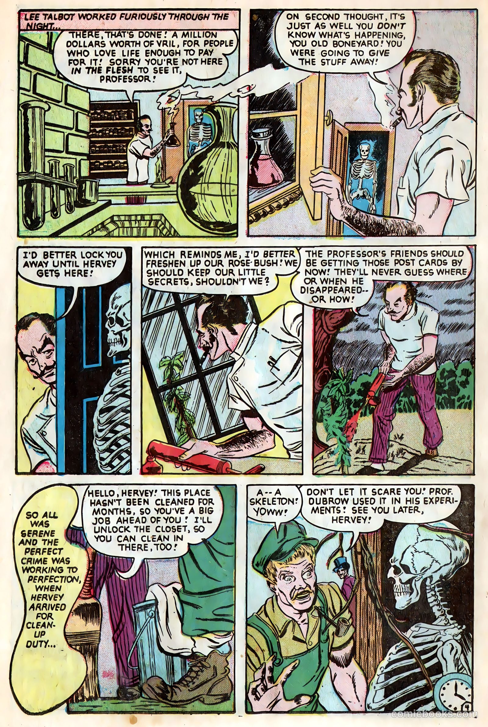 Strange Fantasy #7 (1953) — page 22 of 36