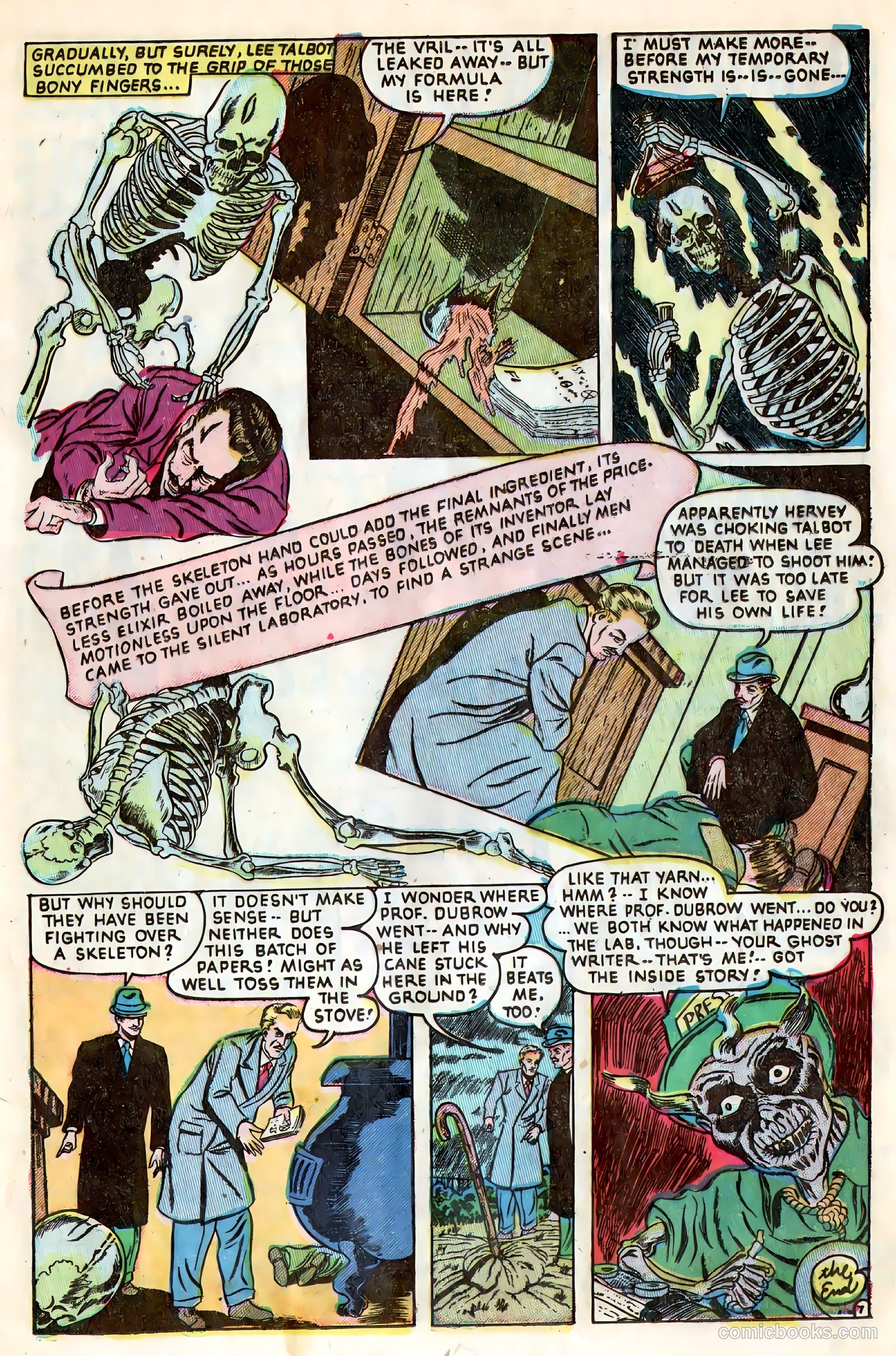 Strange Fantasy #7 (1953) — page 25 of 36