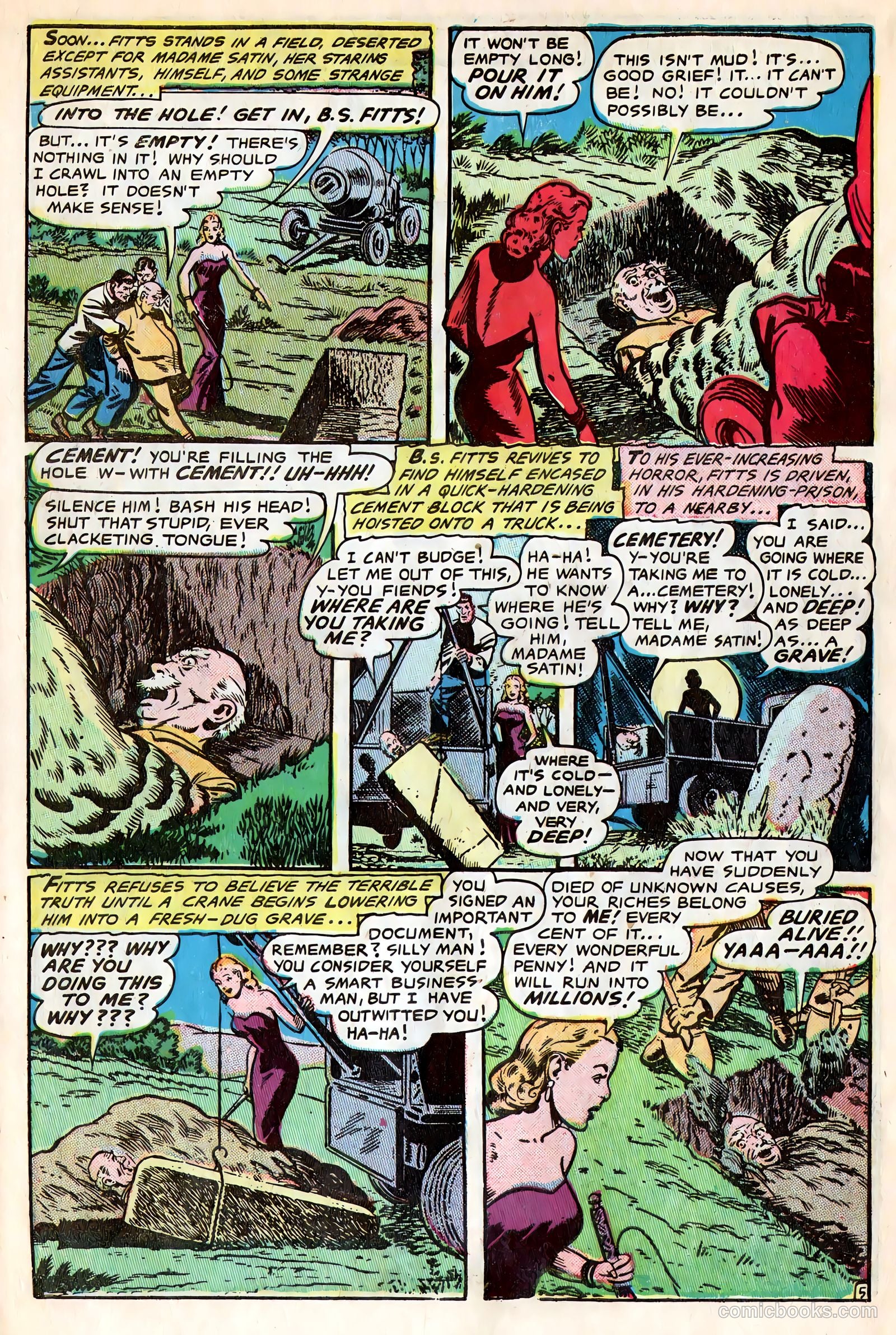 Strange Fantasy #7 (1953) — page 31 of 36