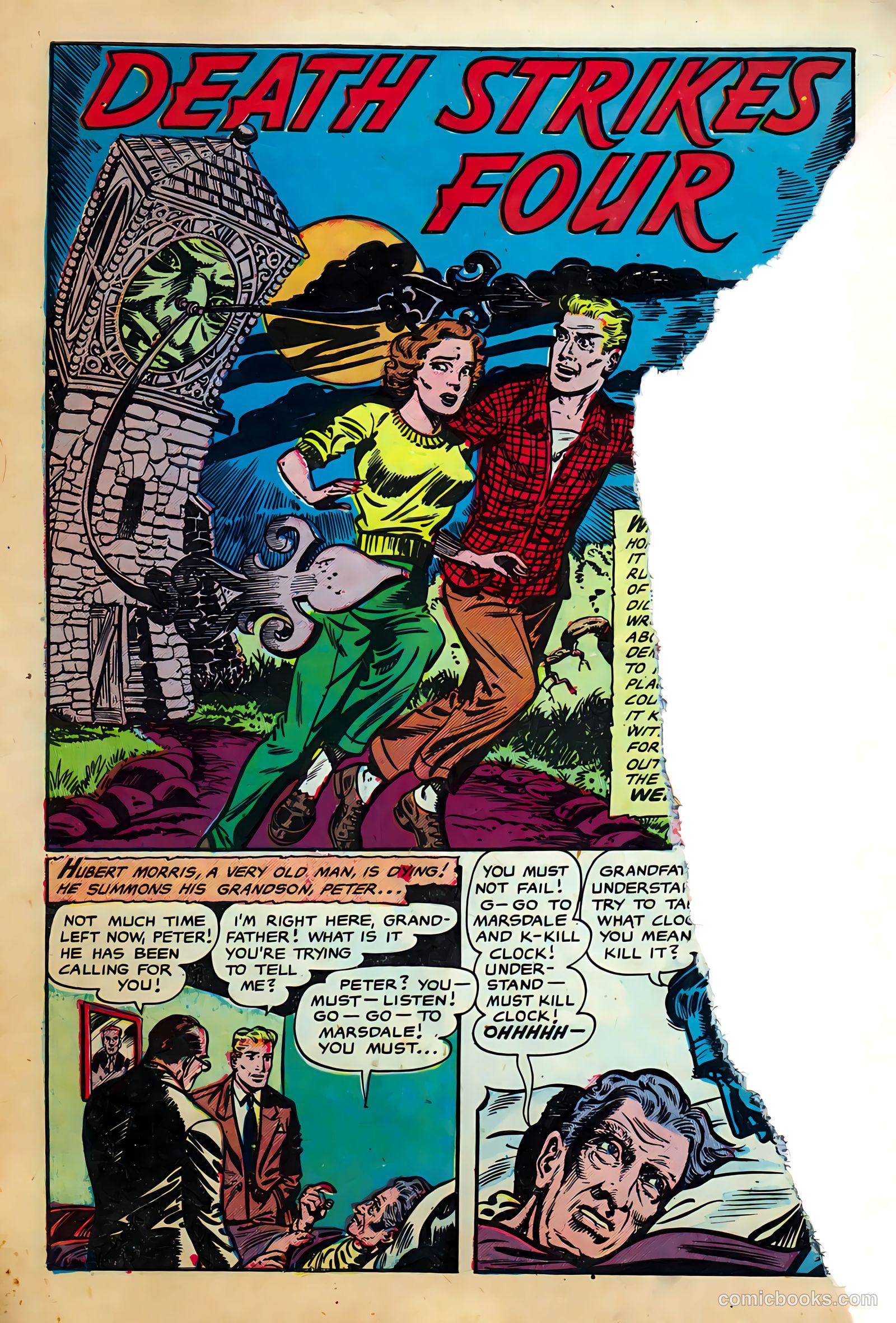 Strange Fantasy #8 (1953) — page 3 of 36