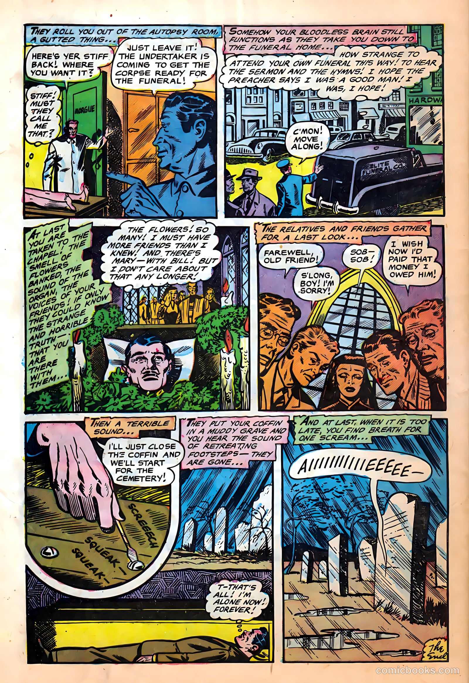 Strange Fantasy #8 (1953) — page 32 of 36