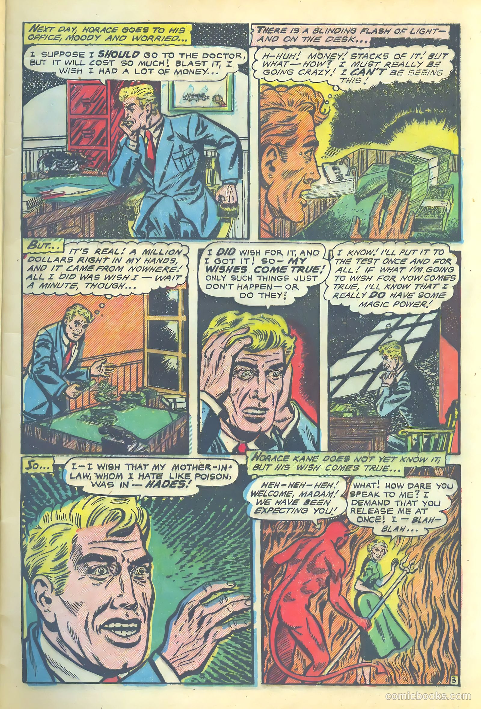 Strange Fantasy #9 (1953) — page 5 of 36