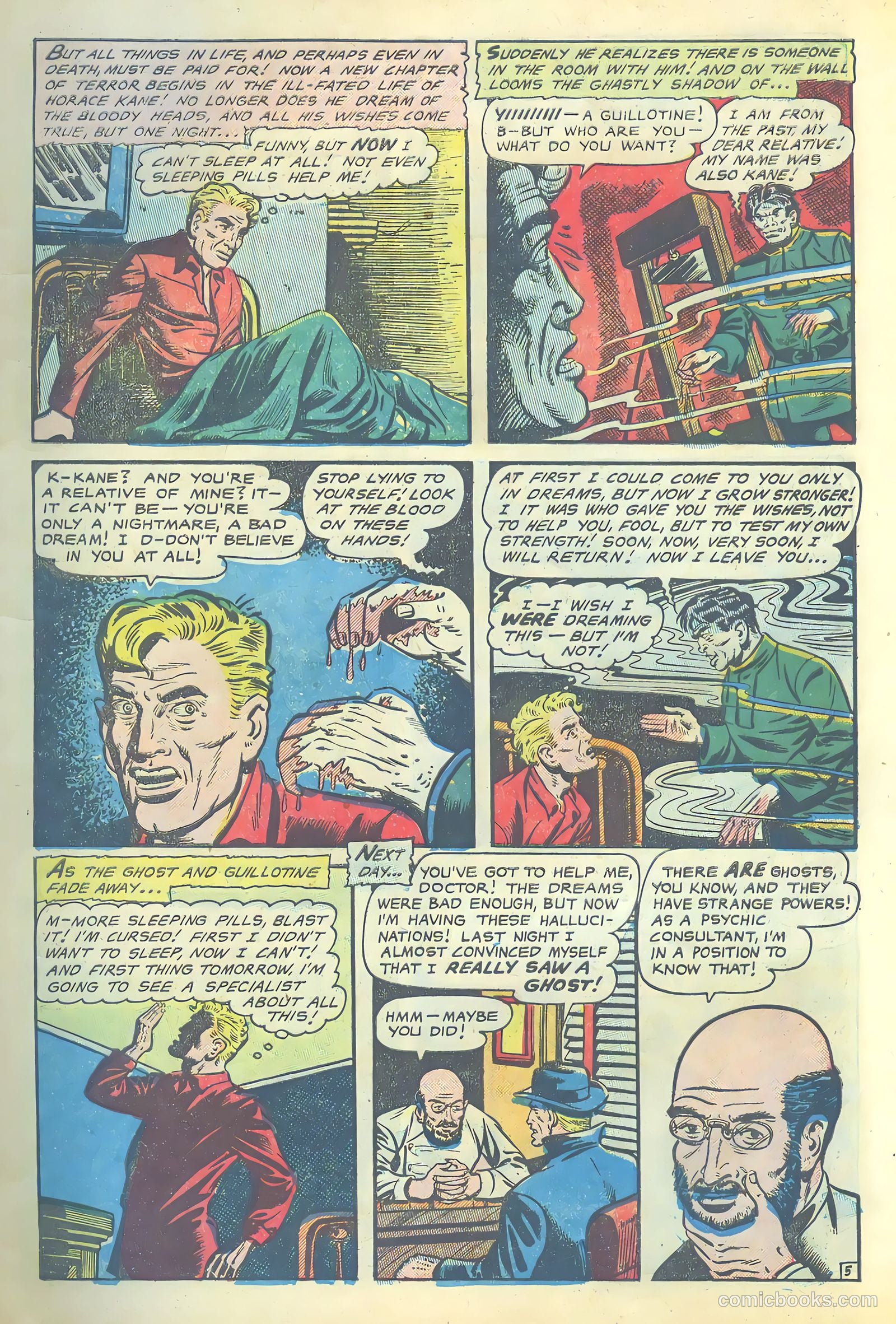 Strange Fantasy #9 (1953) — page 7 of 36