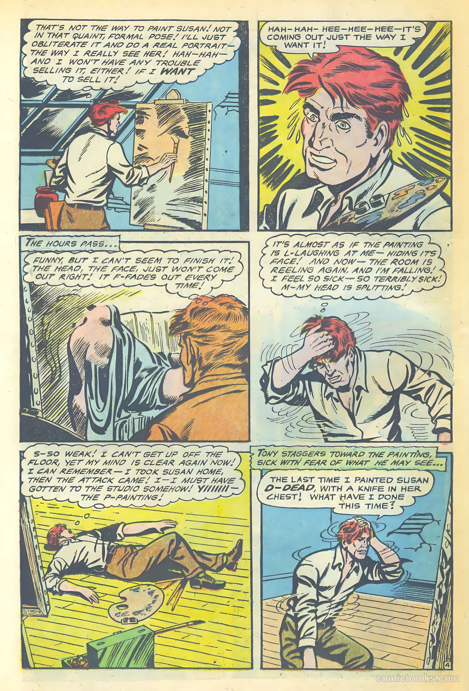 Strange Fantasy #9 (1953) — page 22 of 36