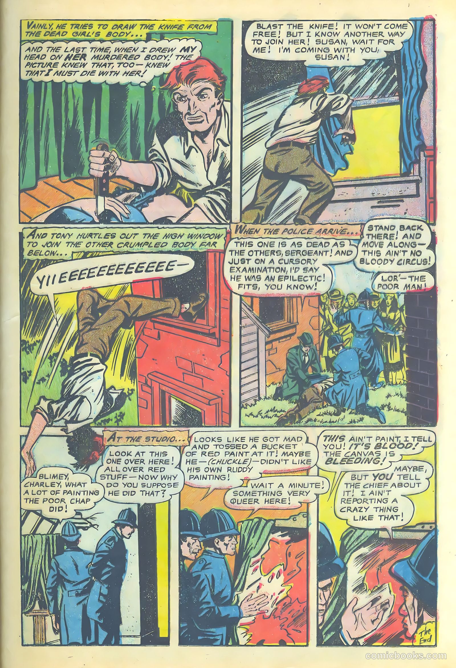Strange Fantasy #9 (1953) — page 25 of 36