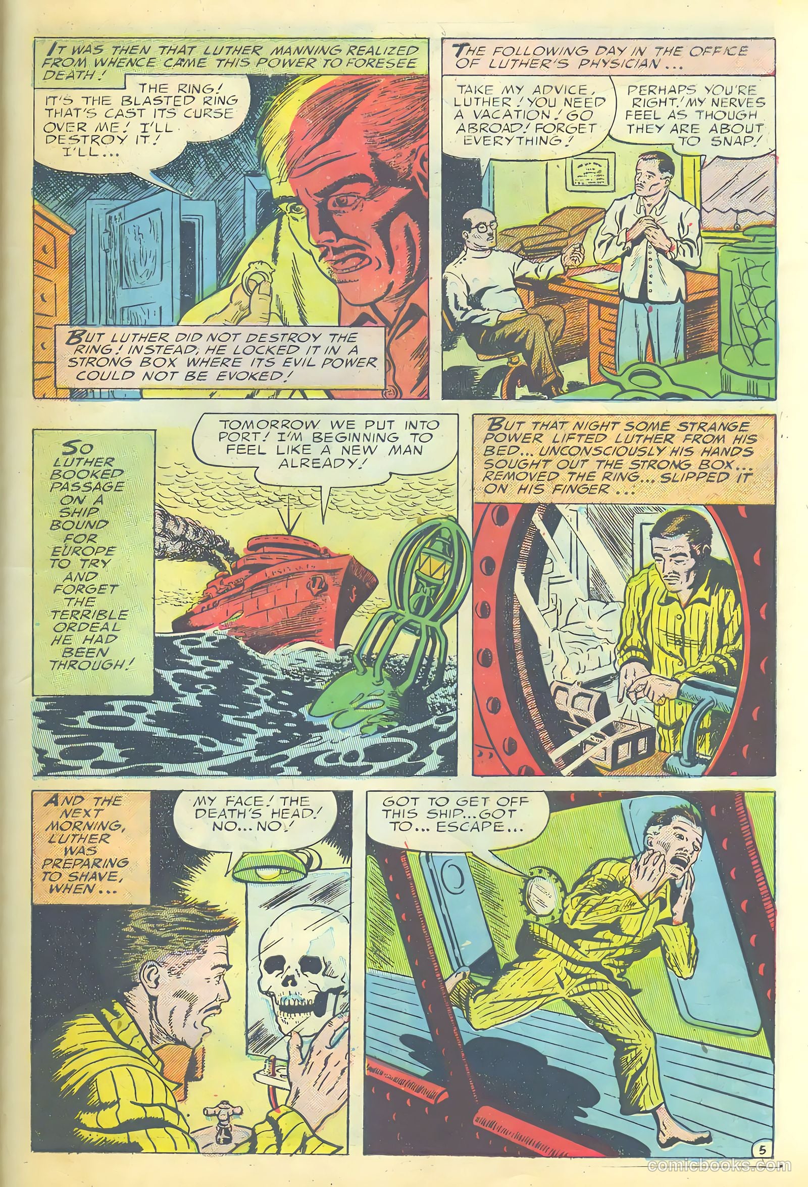 Strange Fantasy #9 (1953) — page 31 of 36