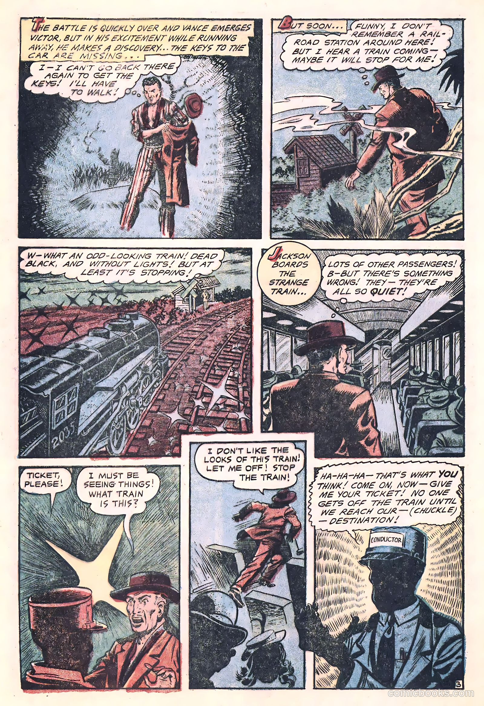 Strange Journey #1 (1957) — page 7 of 39