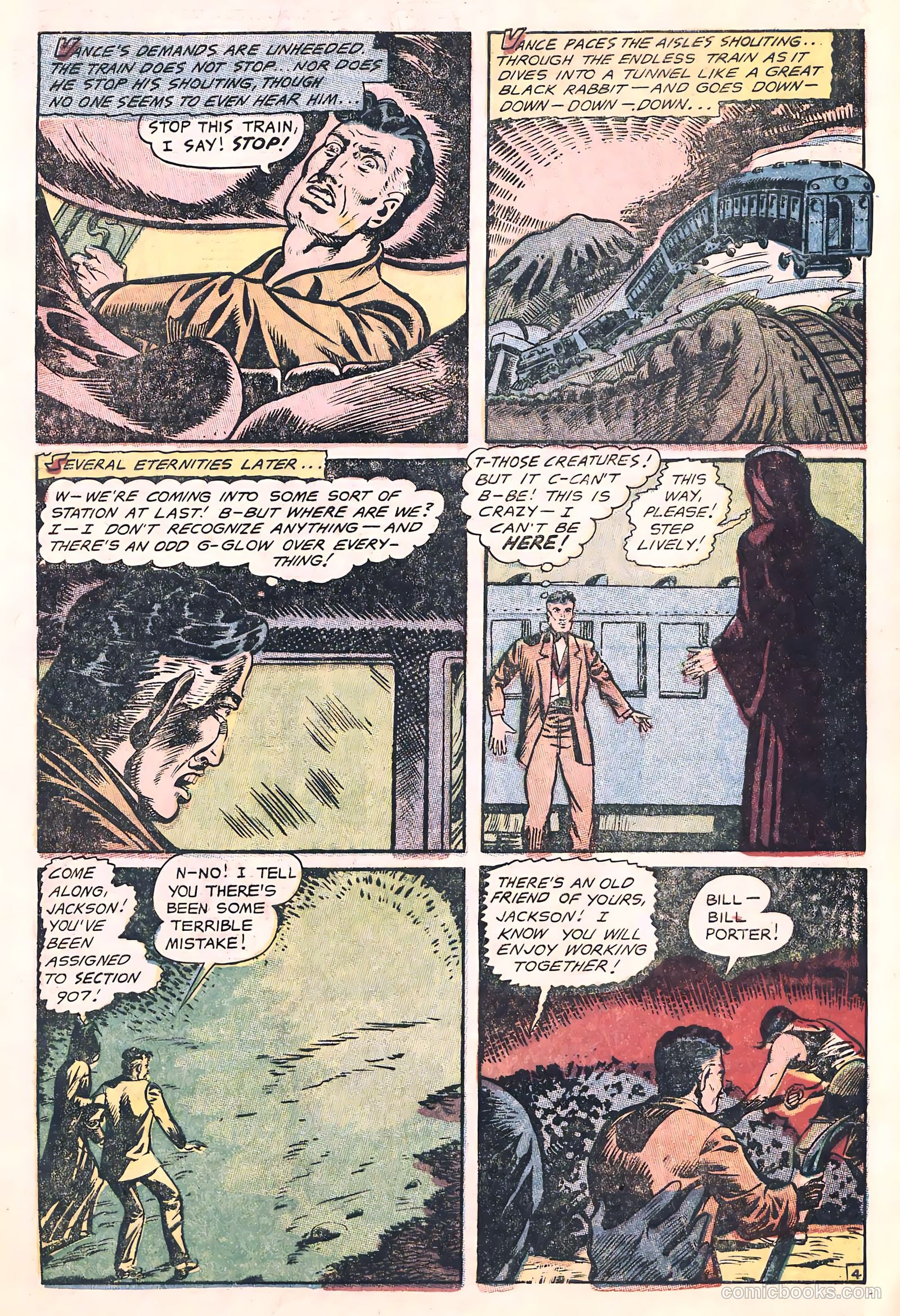 Strange Journey #1 (1957) — page 8 of 39