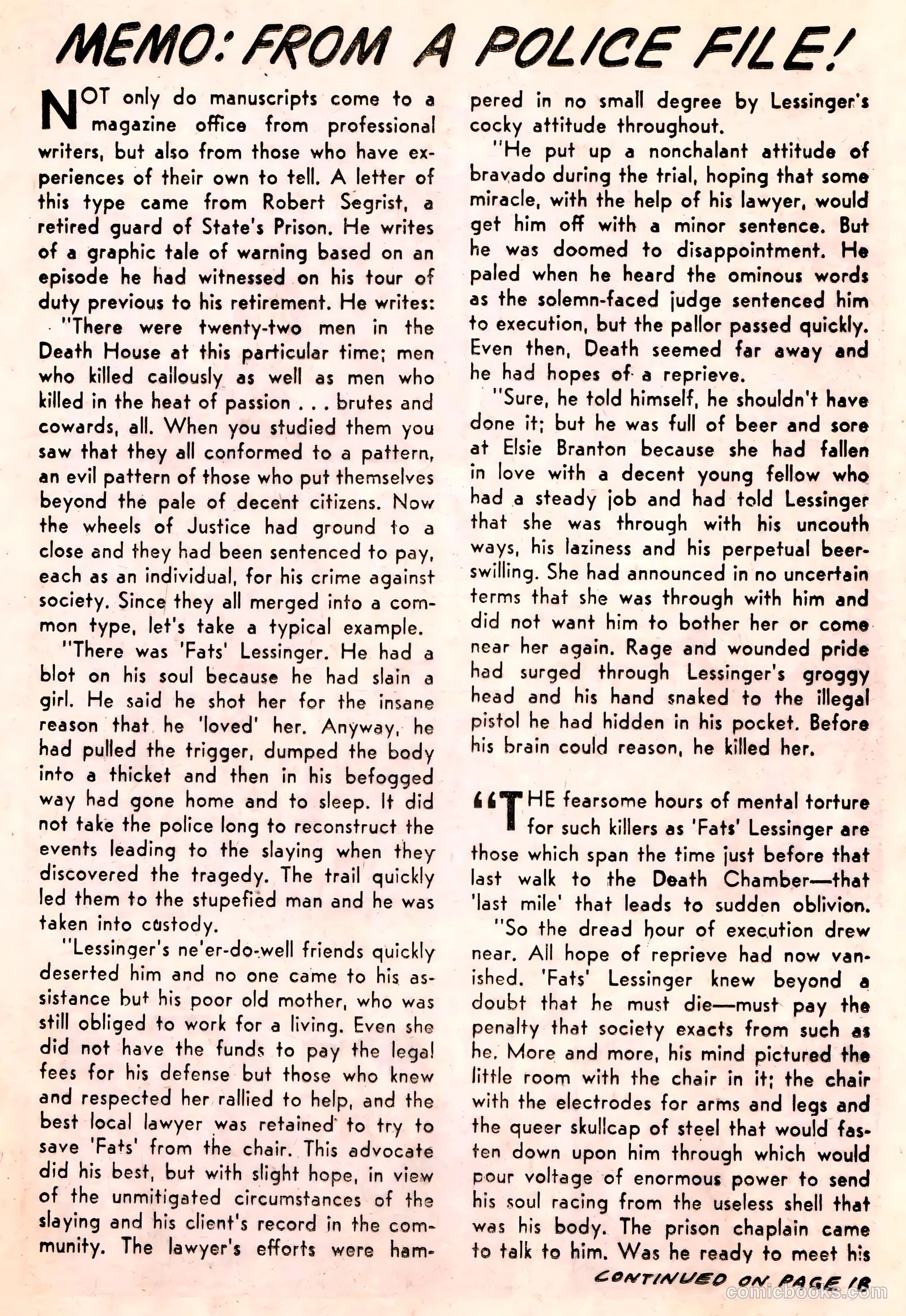 Strange Journey #1 (1957) — page 14 of 39