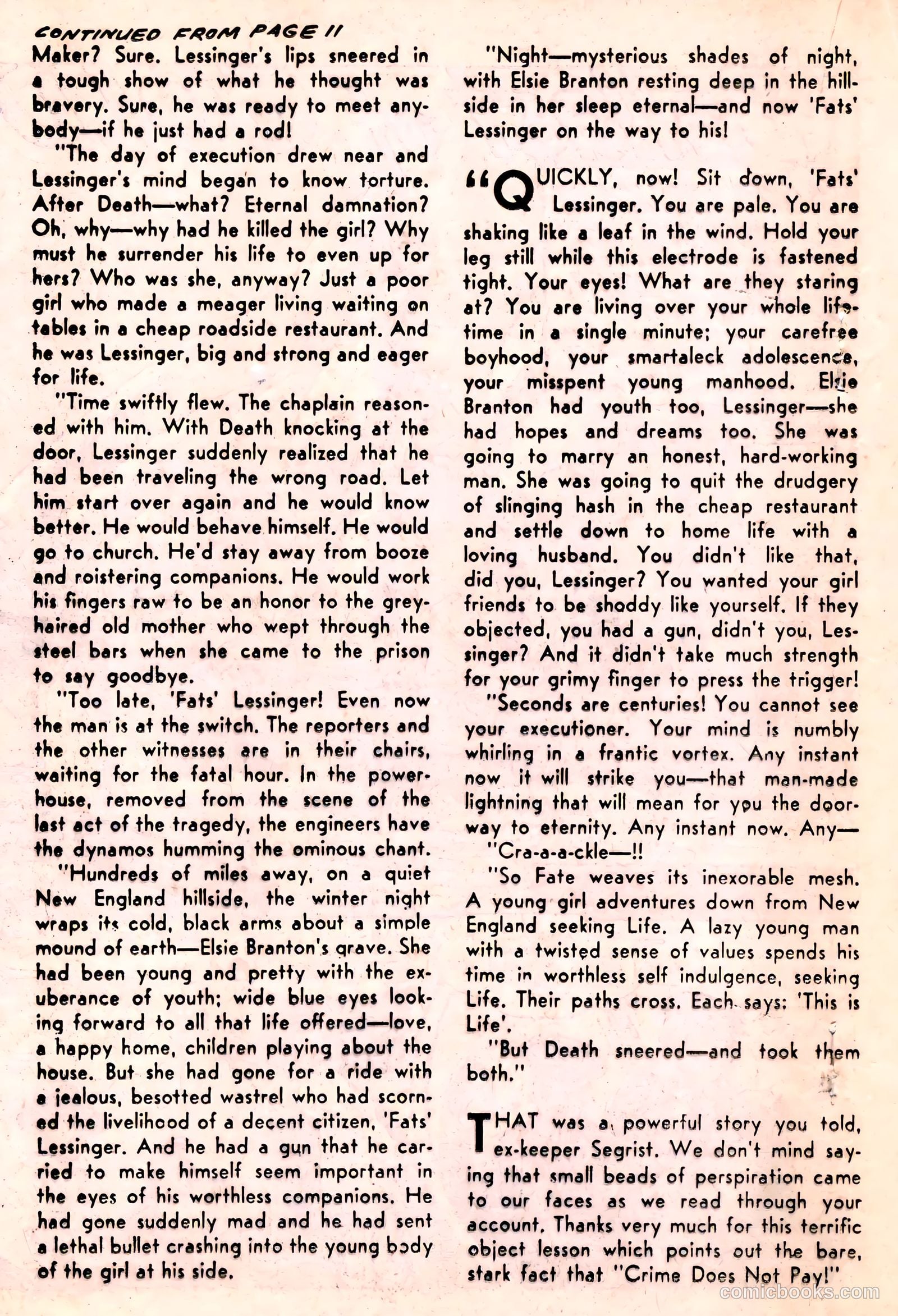 Strange Journey #1 (1957) — page 21 of 39