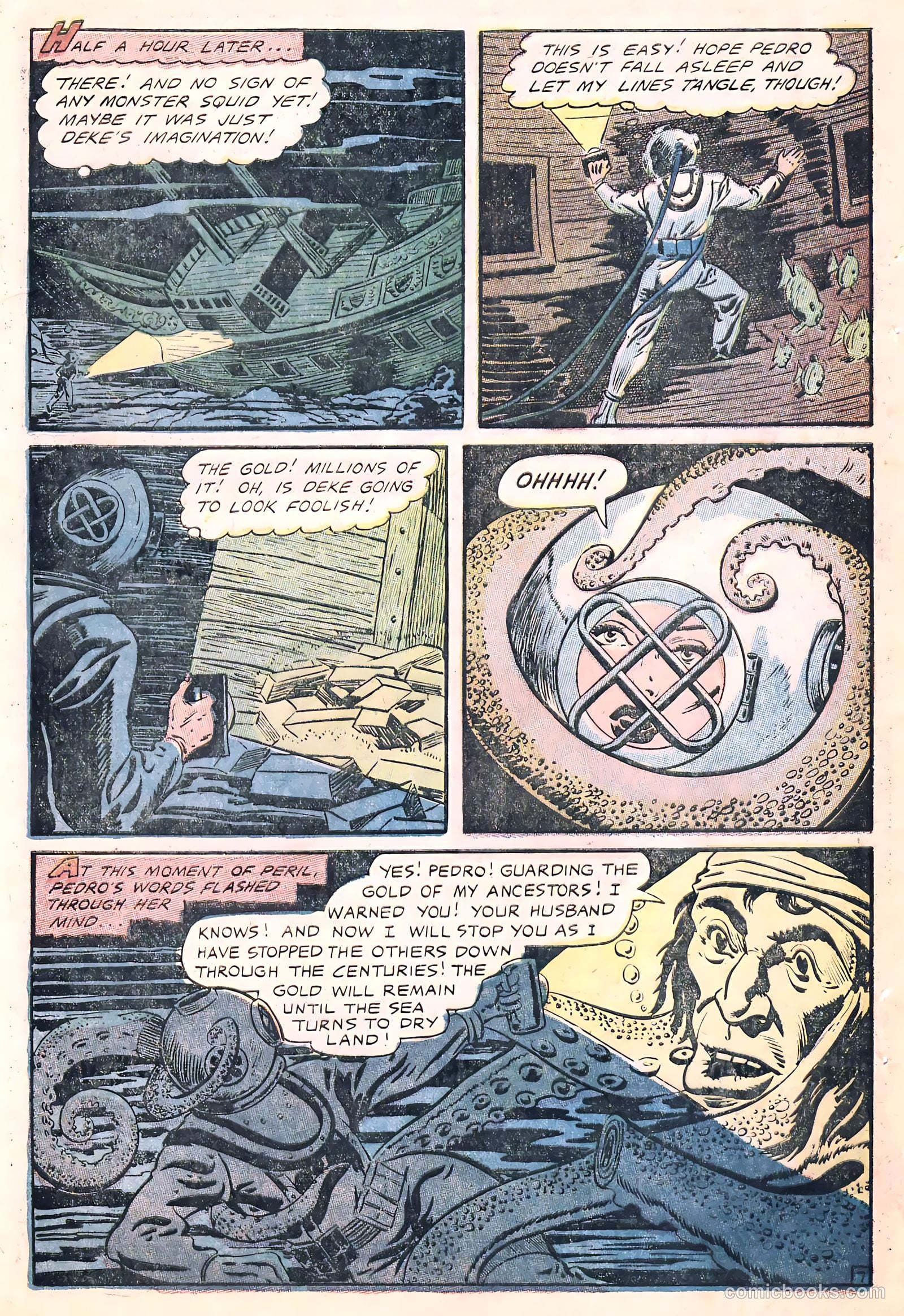 Strange Journey #1 (1957) — page 33 of 39