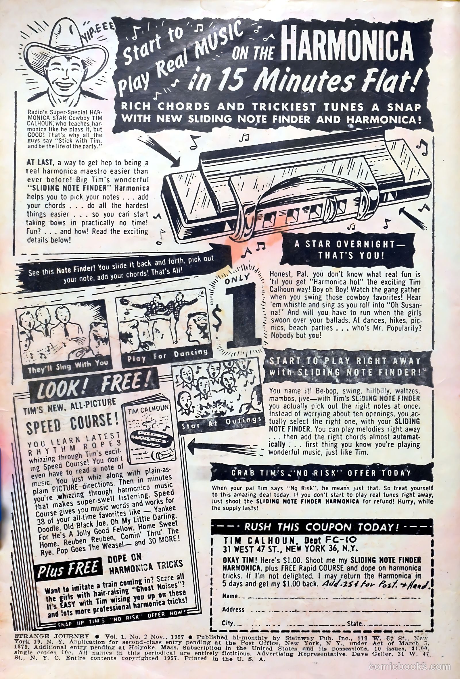 Strange Journey #2 (1957) — page 2 of 36