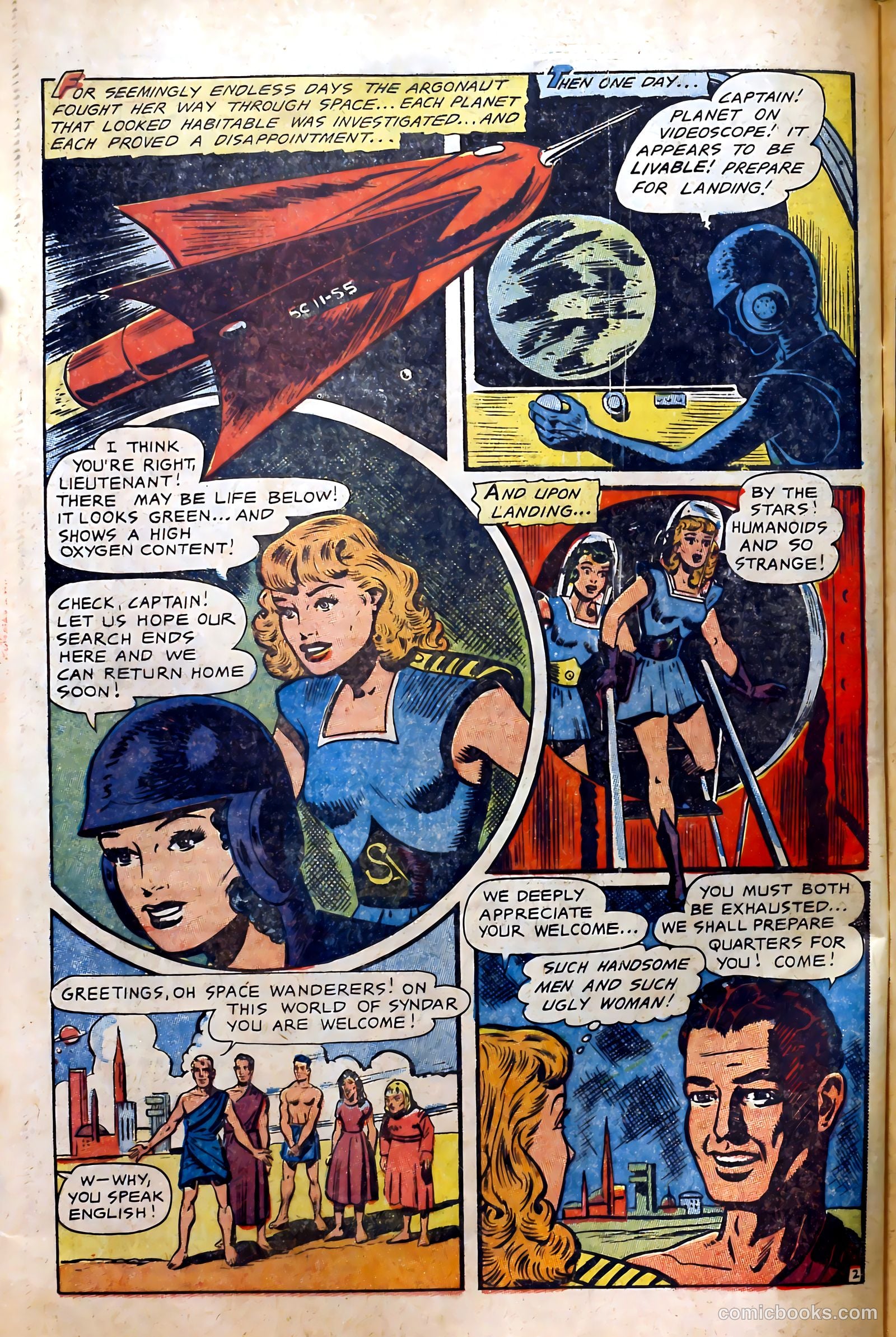 Strange Journey #2 (1957) — page 30 of 36