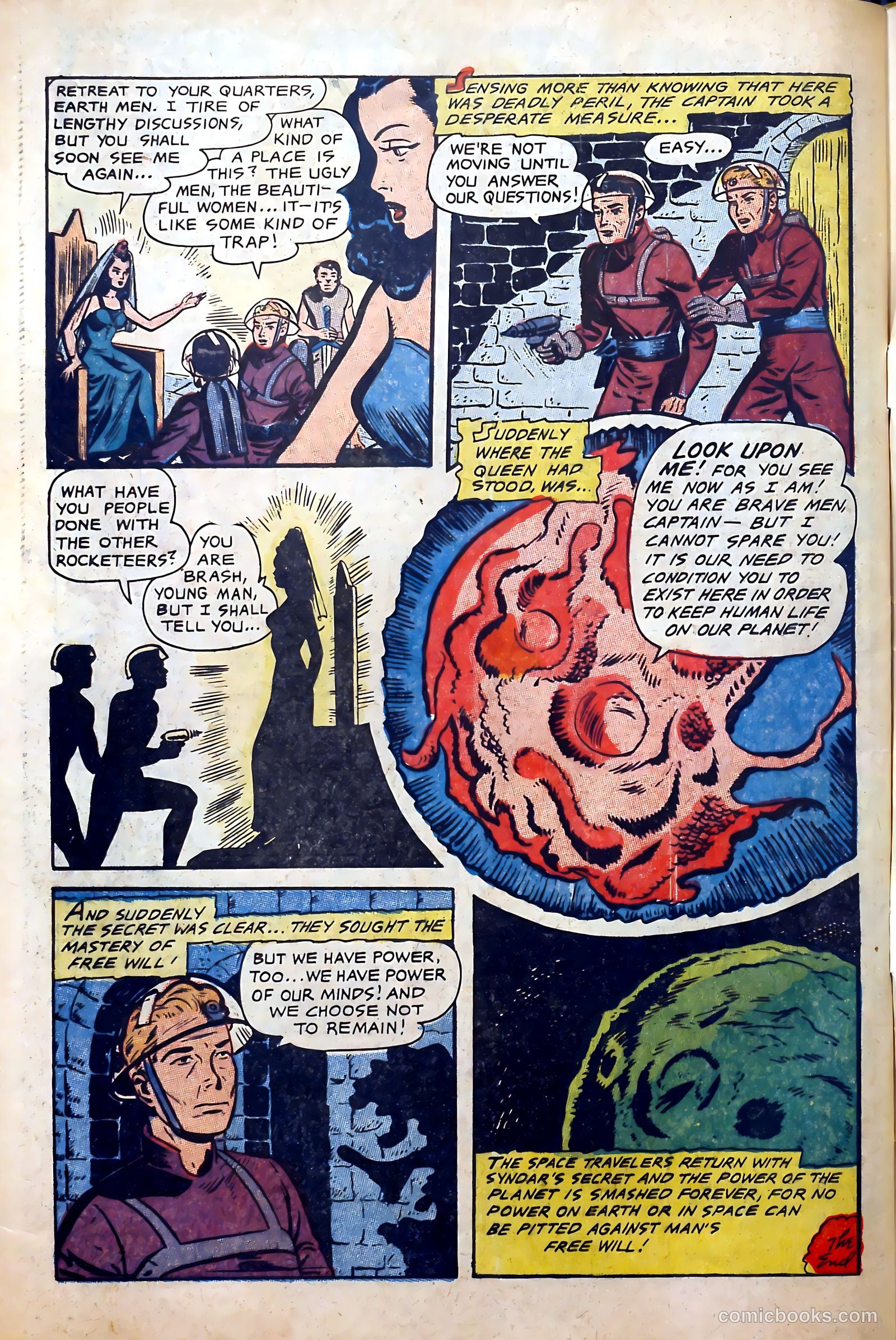 Strange Journey #2 (1957) — page 34 of 36