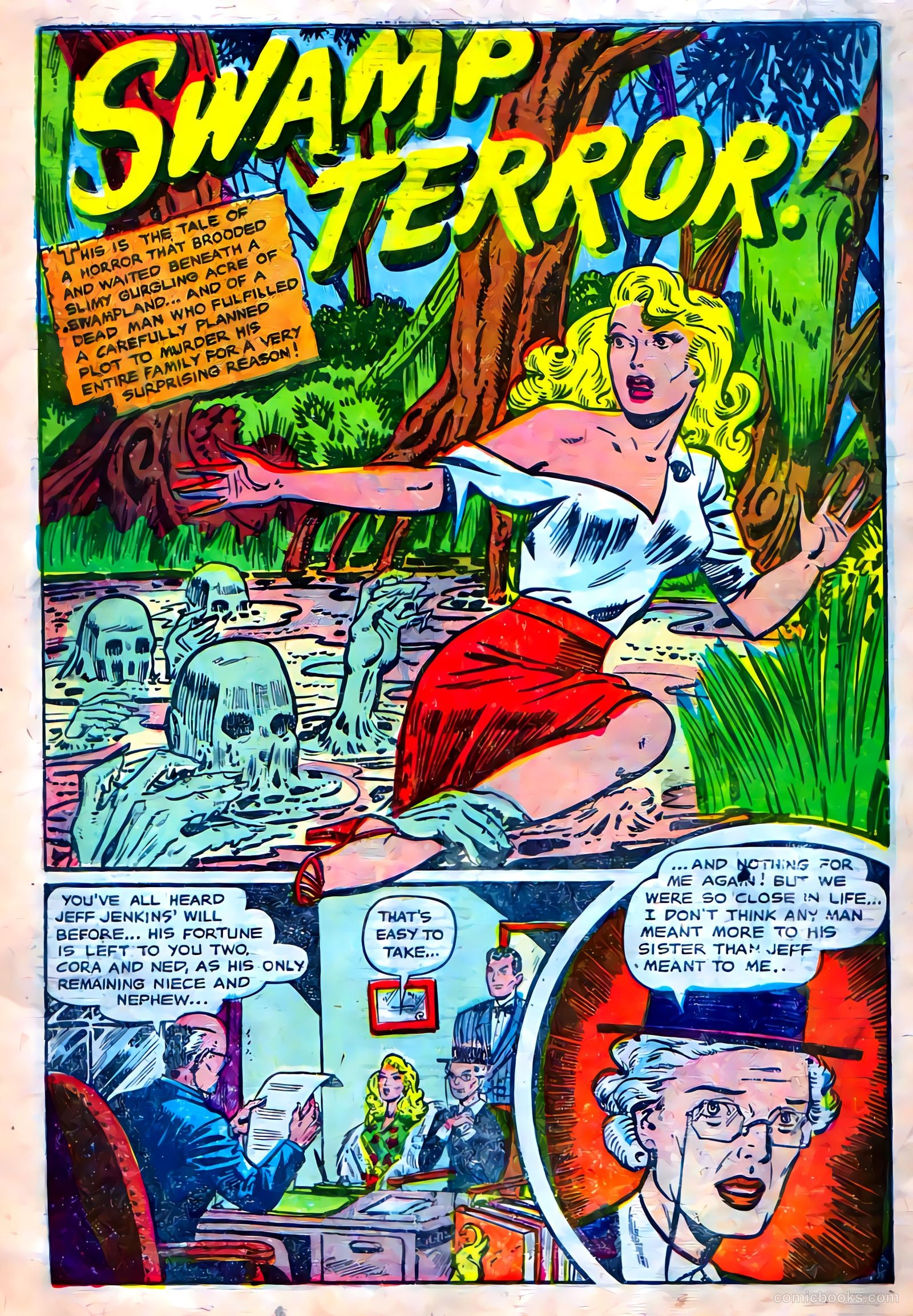 Strange Mysteries #10 (1954) — page 3 of 36