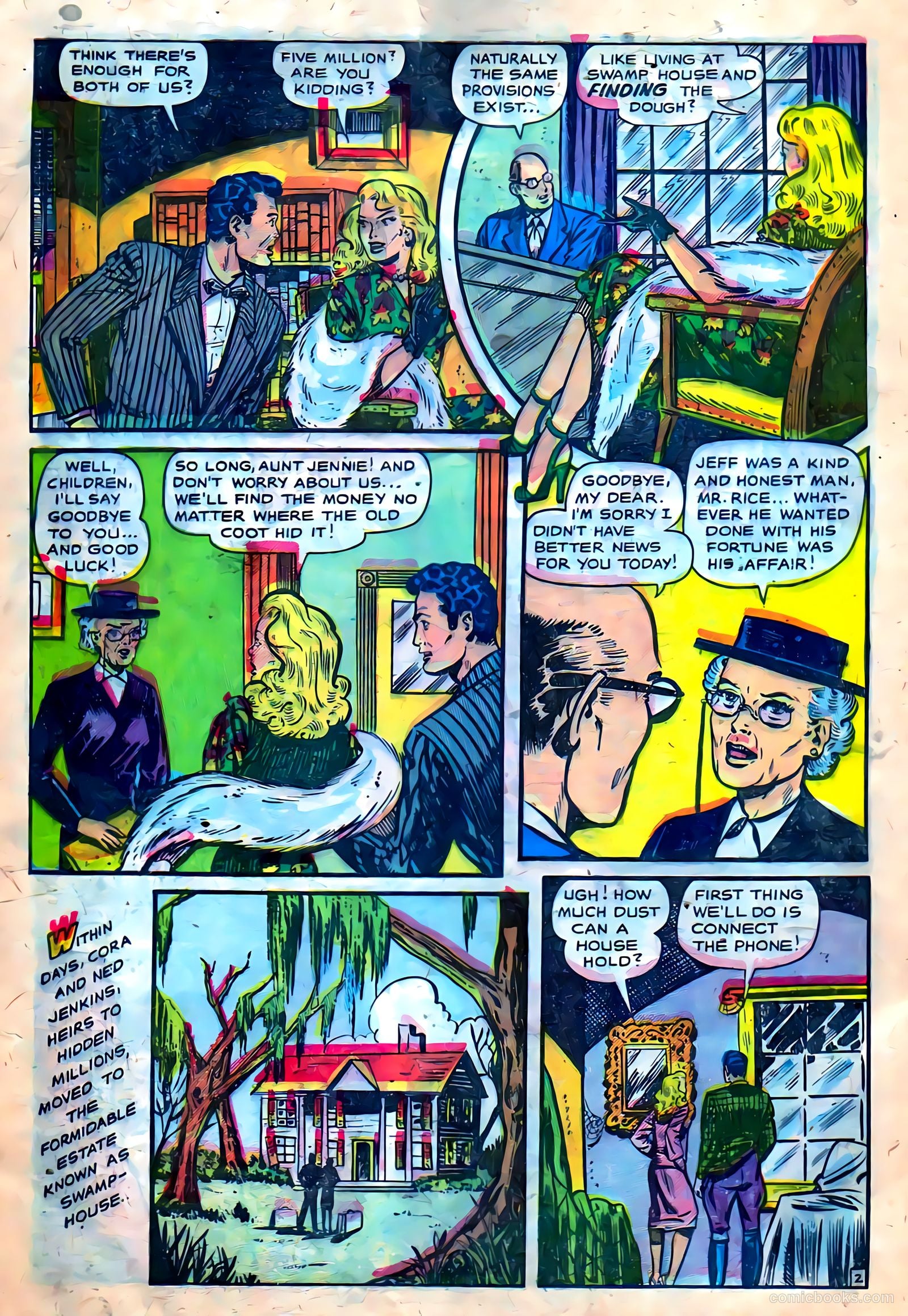 Strange Mysteries #10 (1954) — page 4 of 36