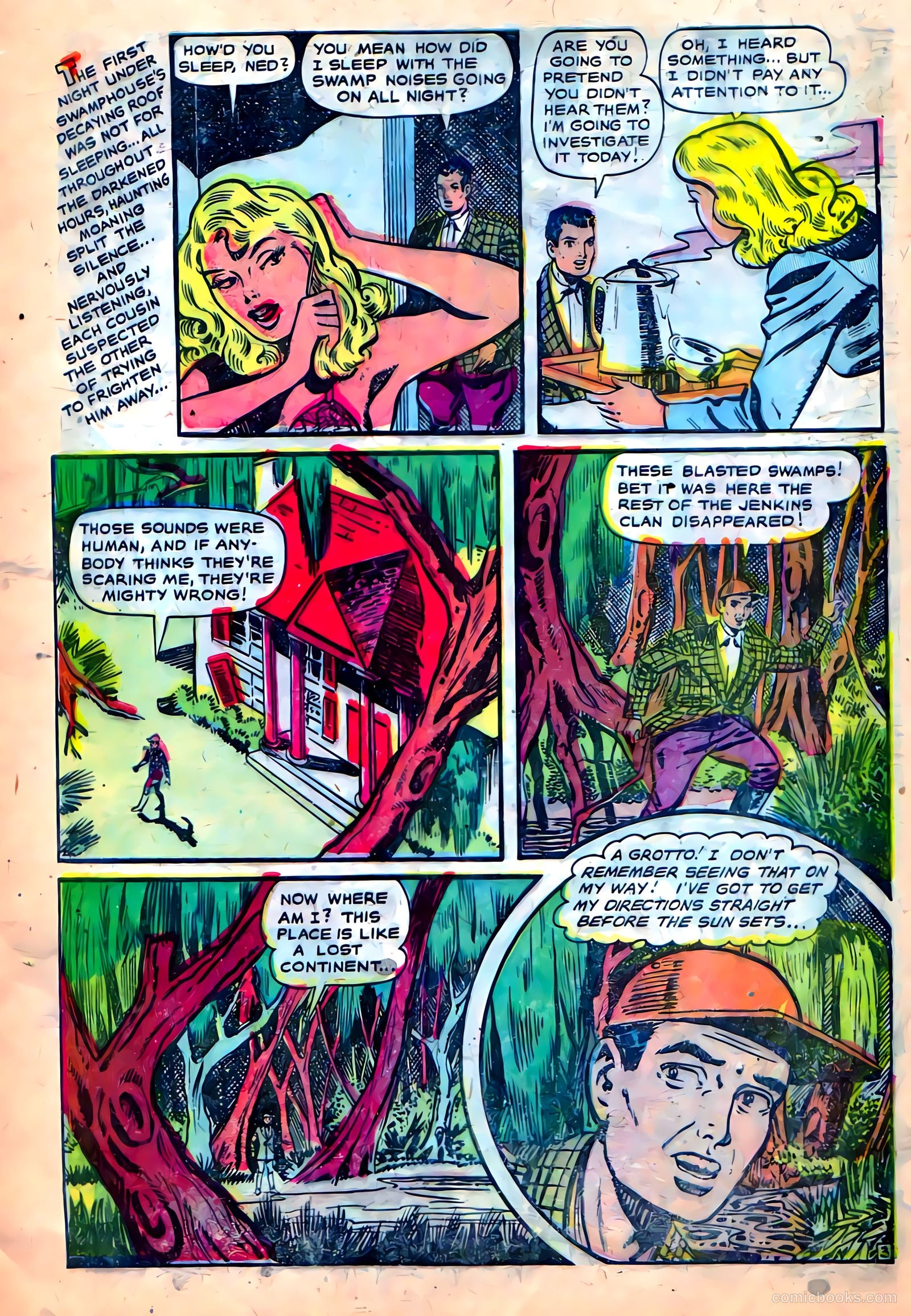 Strange Mysteries #10 (1954) — page 5 of 36