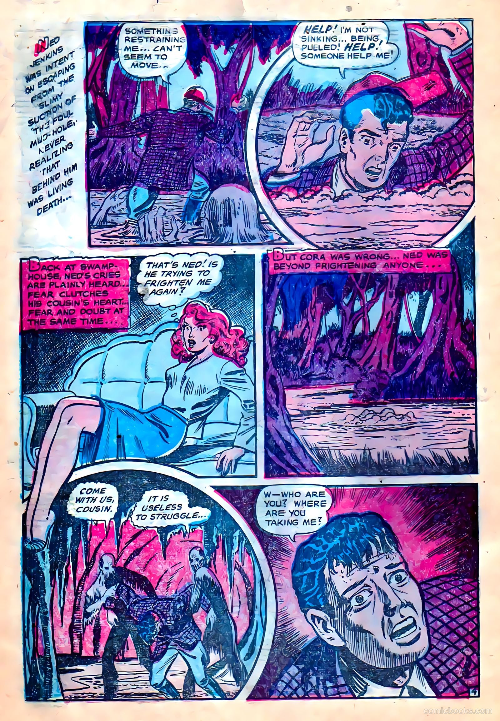 Strange Mysteries #10 (1954) — page 6 of 36