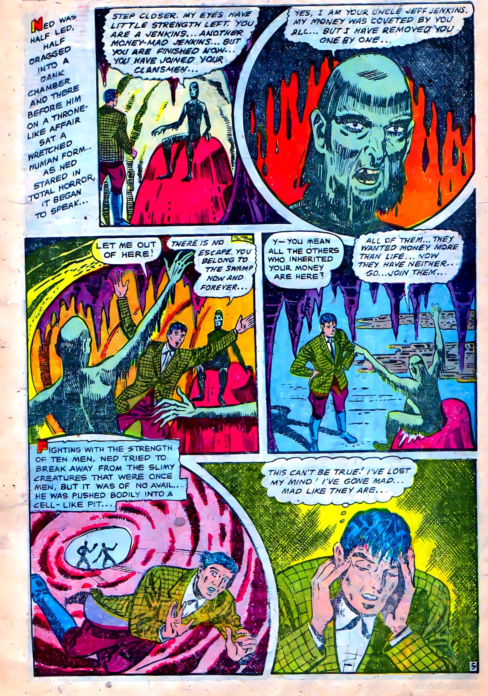Strange Mysteries #10 (1954) — page 7 of 36