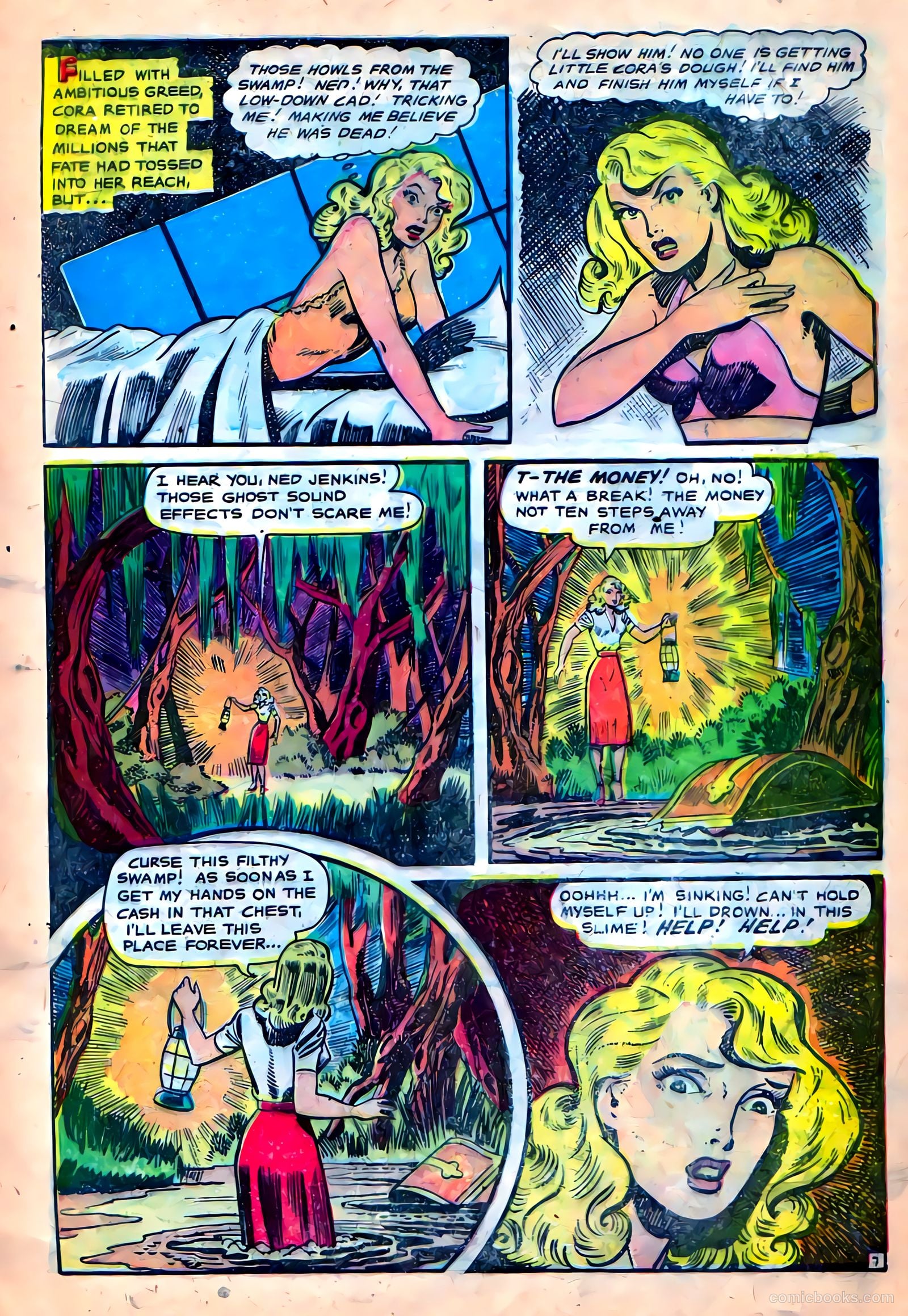 Strange Mysteries #10 (1954) — page 9 of 36
