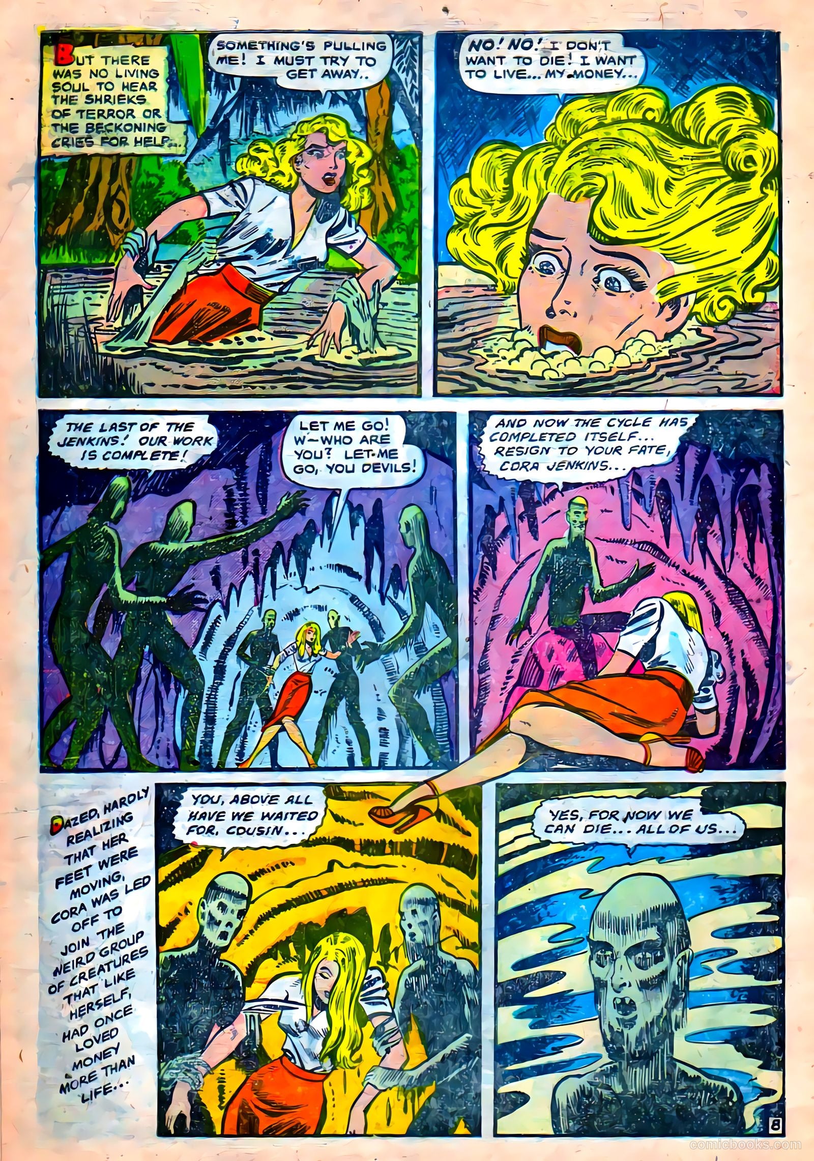 Strange Mysteries #10 (1954) — page 10 of 36