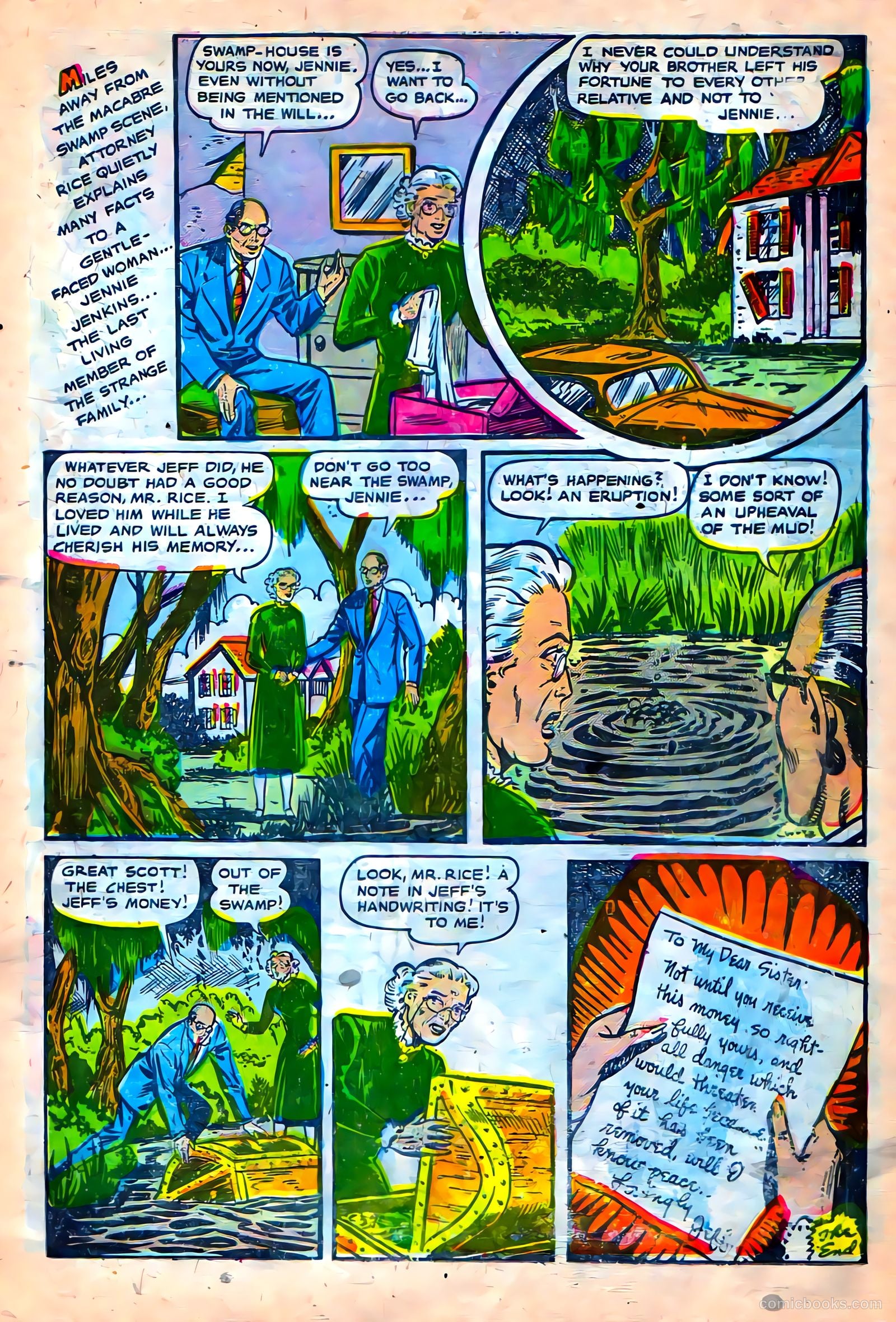 Strange Mysteries #10 (1954) — page 11 of 36