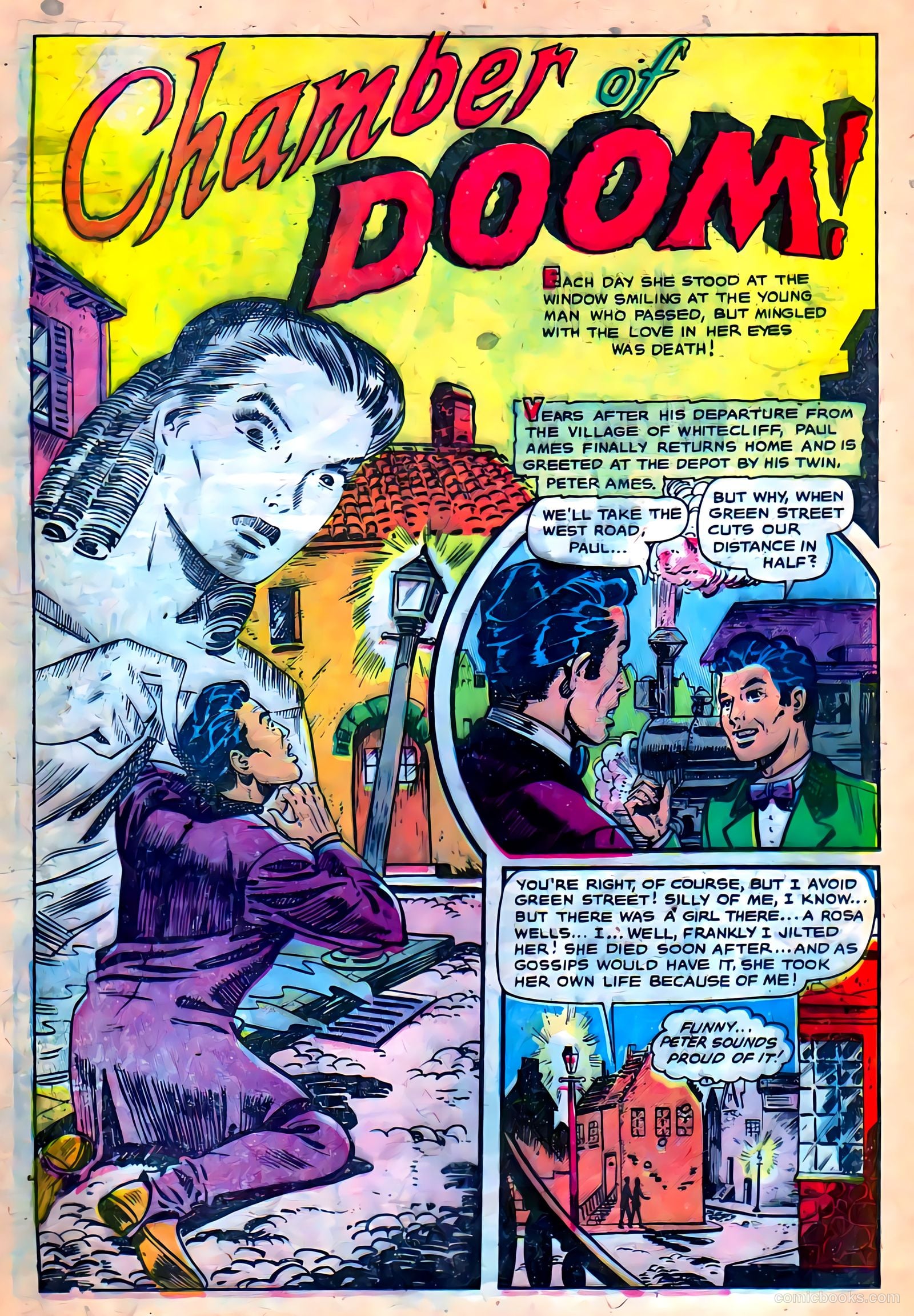 Strange Mysteries #10 (1954) — page 12 of 36