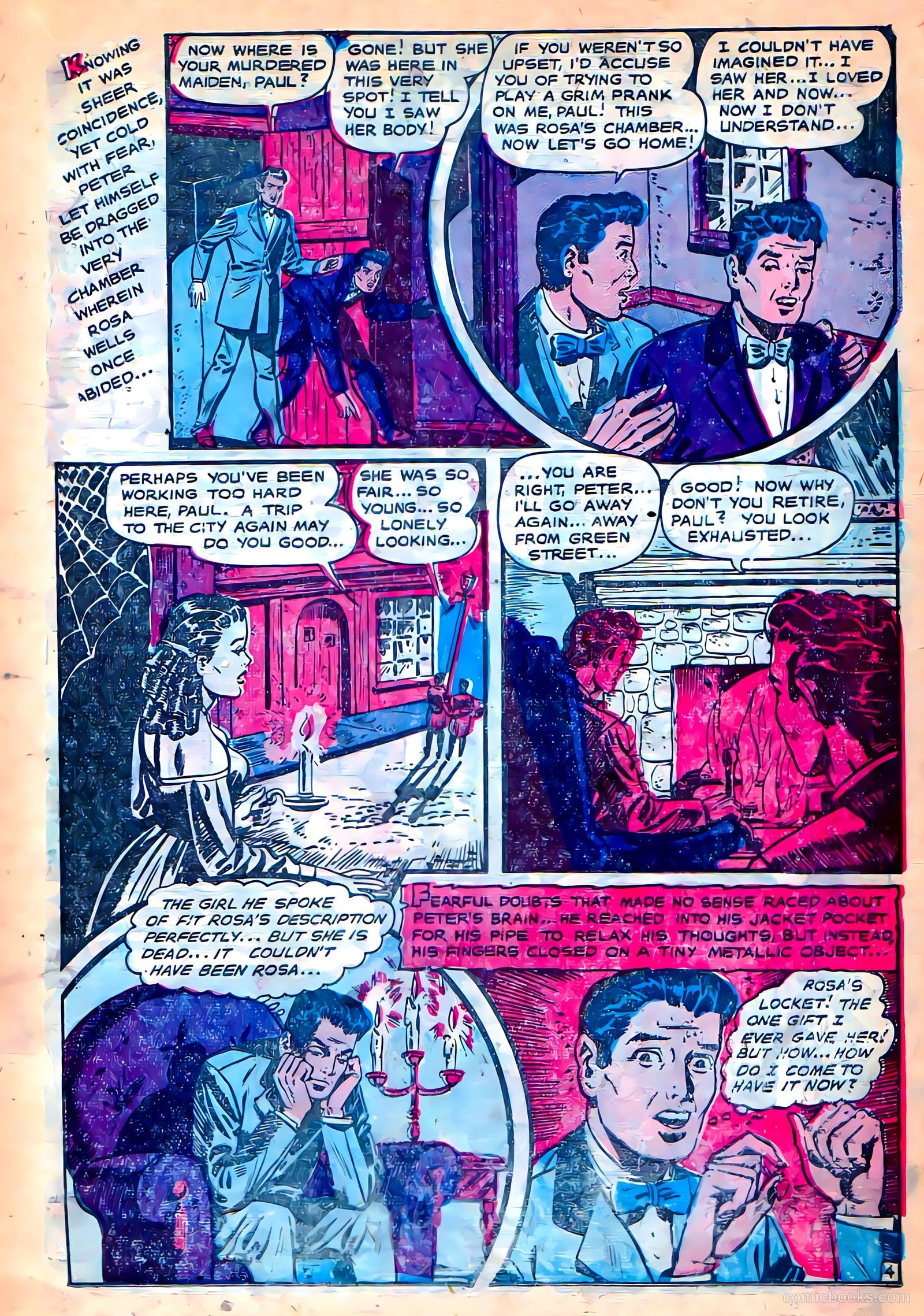 Strange Mysteries #10 (1954) — page 15 of 36