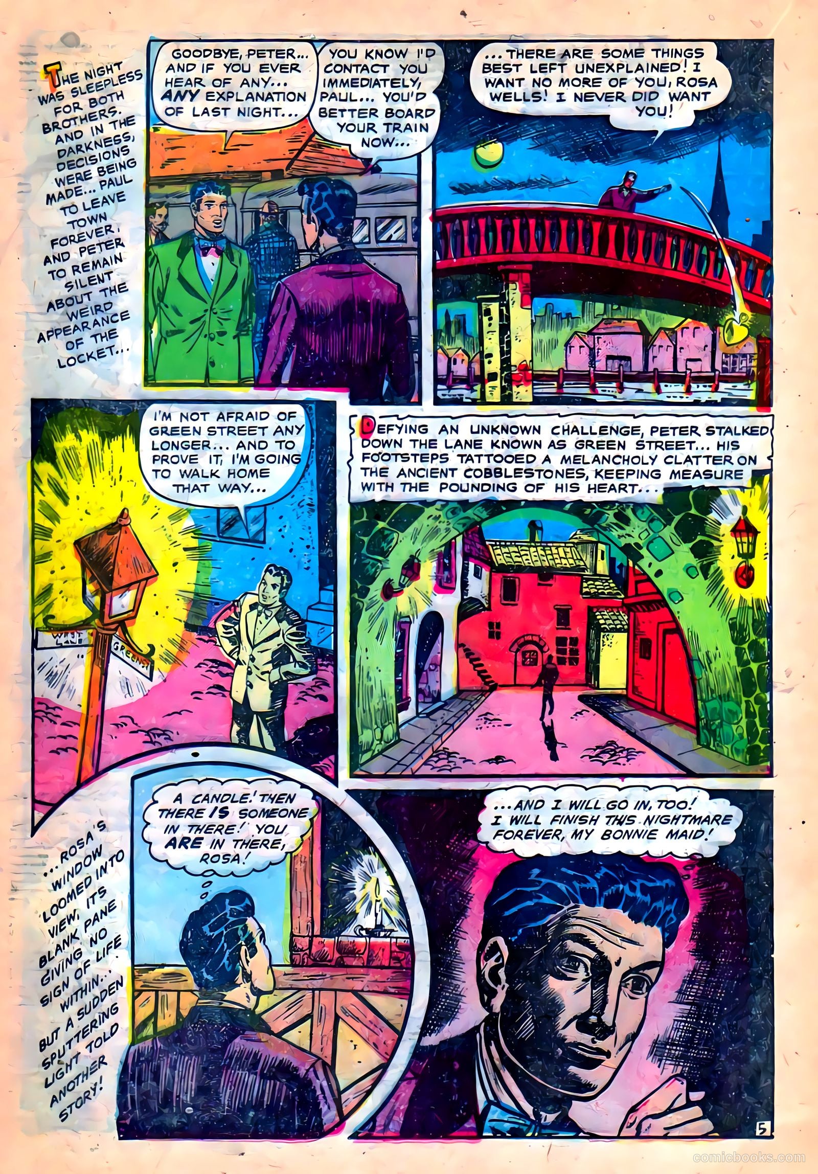 Strange Mysteries #10 (1954) — page 16 of 36