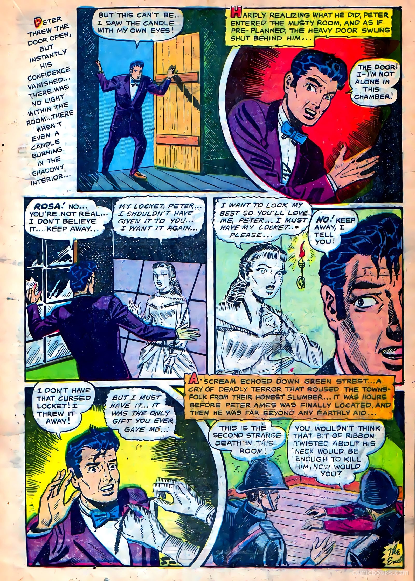 Strange Mysteries #10 (1954) — page 17 of 36