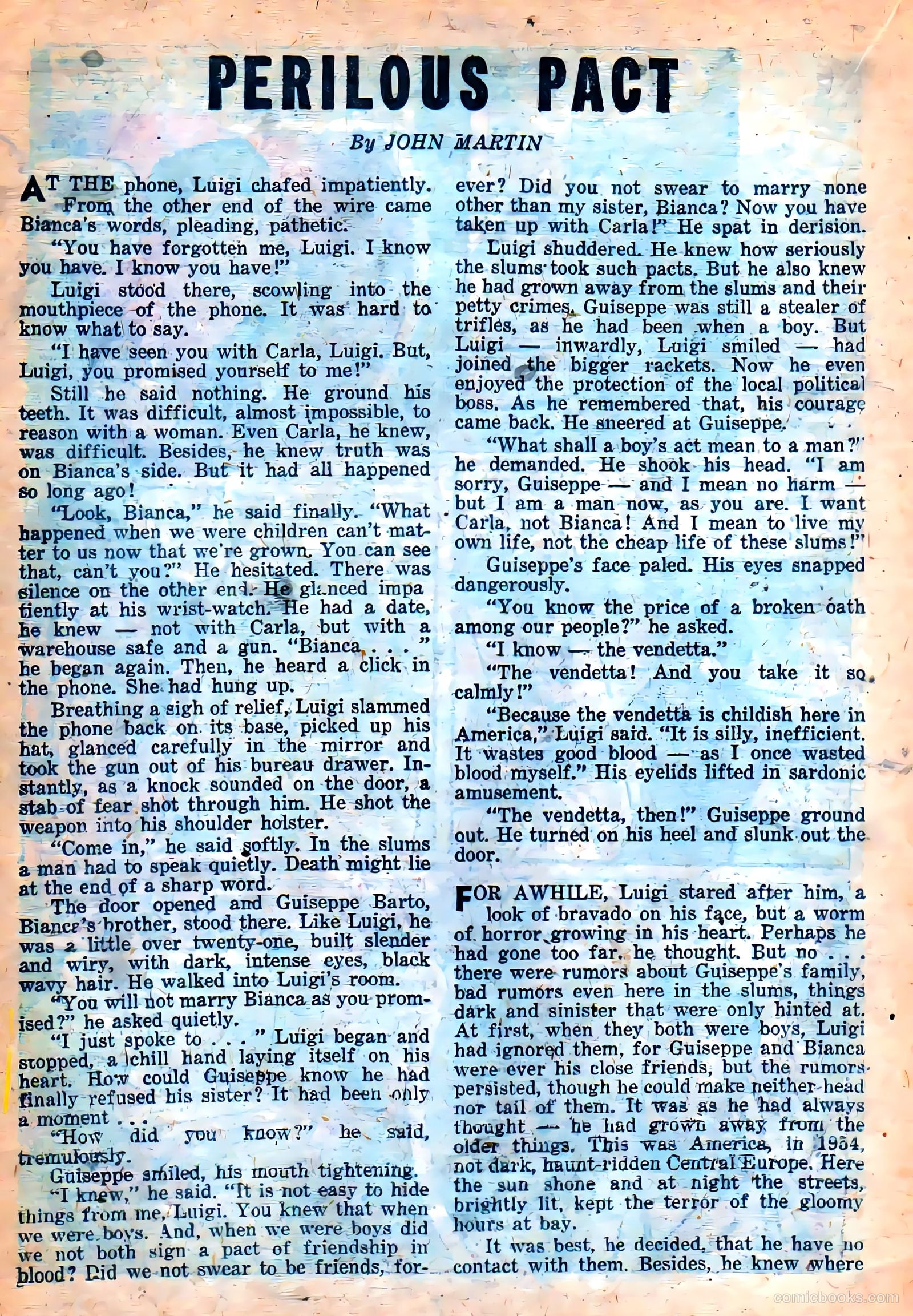 Strange Mysteries #10 (1954) — page 18 of 36