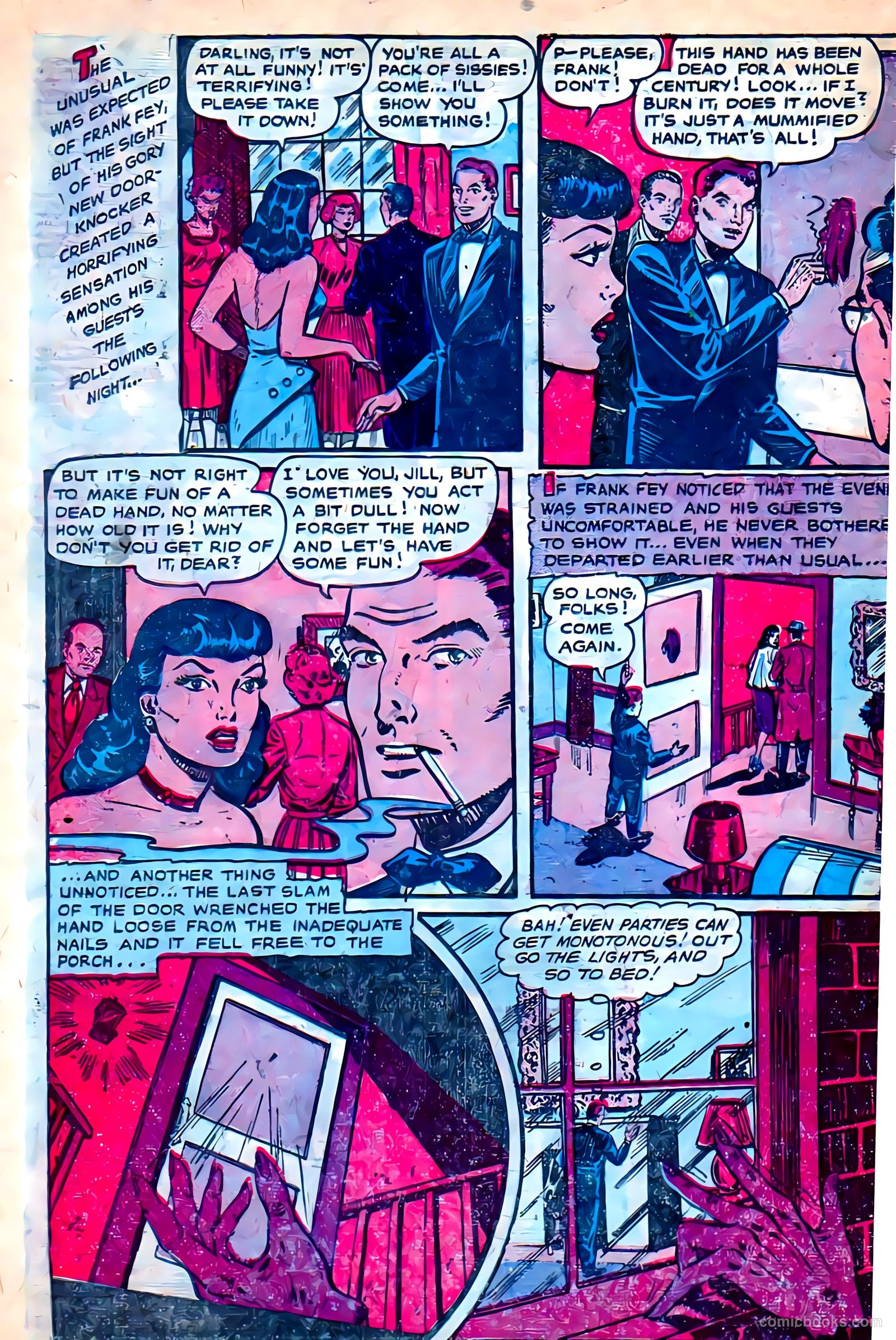 Strange Mysteries #10 (1954) — page 22 of 36