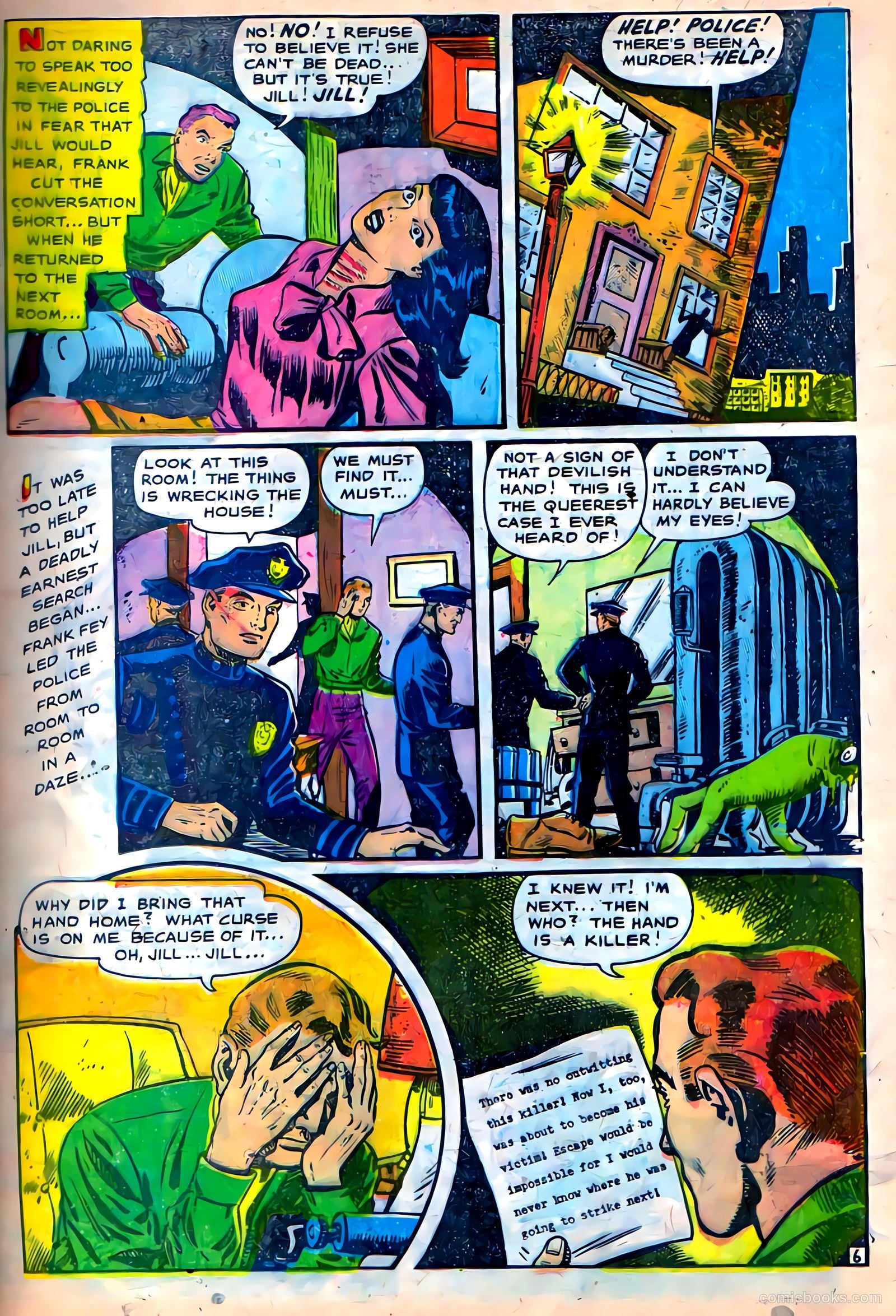Strange Mysteries #10 (1954) — page 25 of 36
