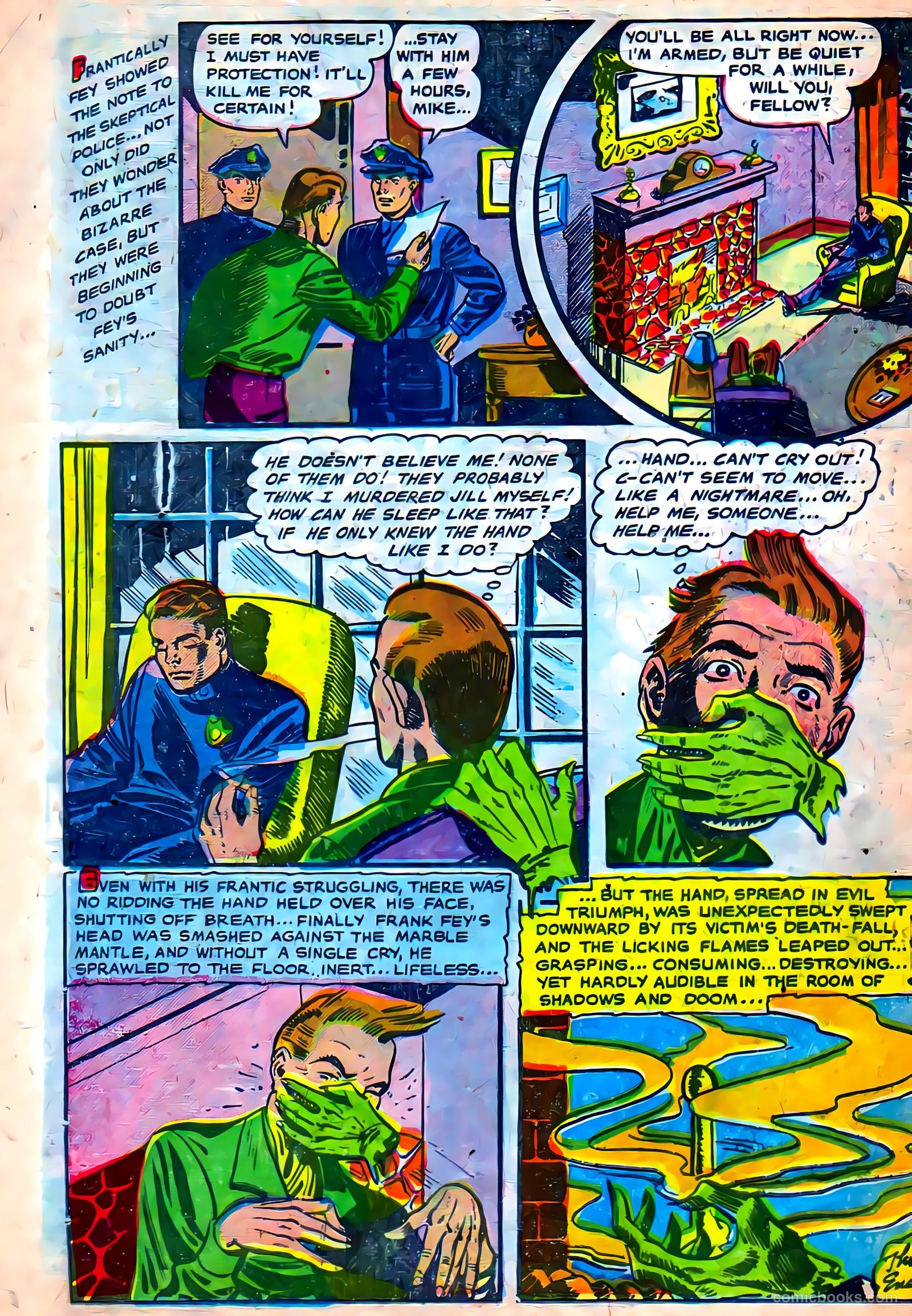 Strange Mysteries #10 (1954) — page 26 of 36