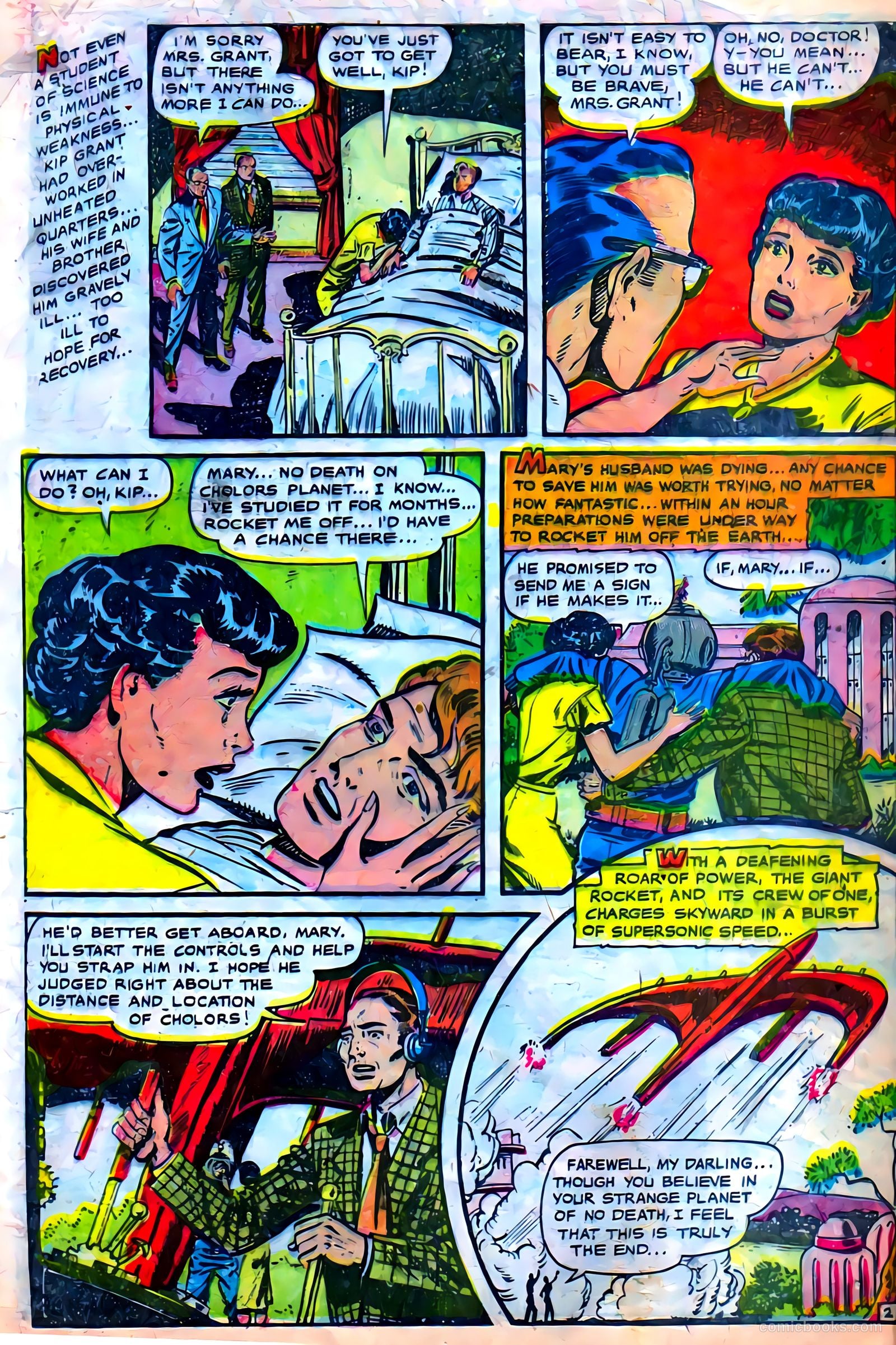 Strange Mysteries #10 (1954) — page 28 of 36