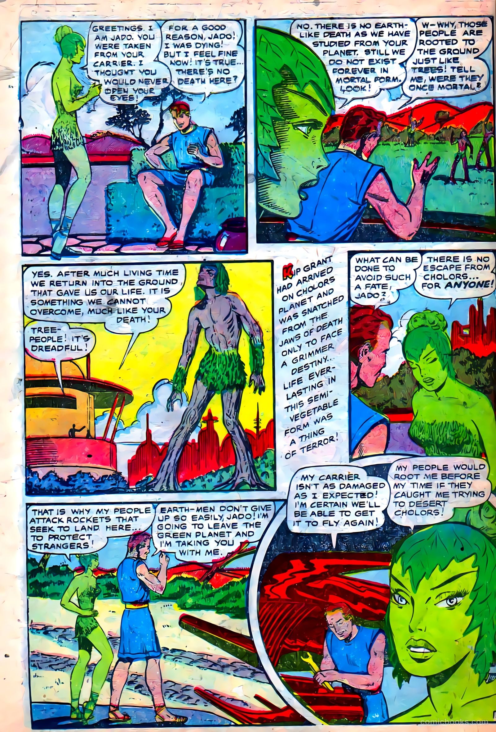 Strange Mysteries #10 (1954) — page 30 of 36