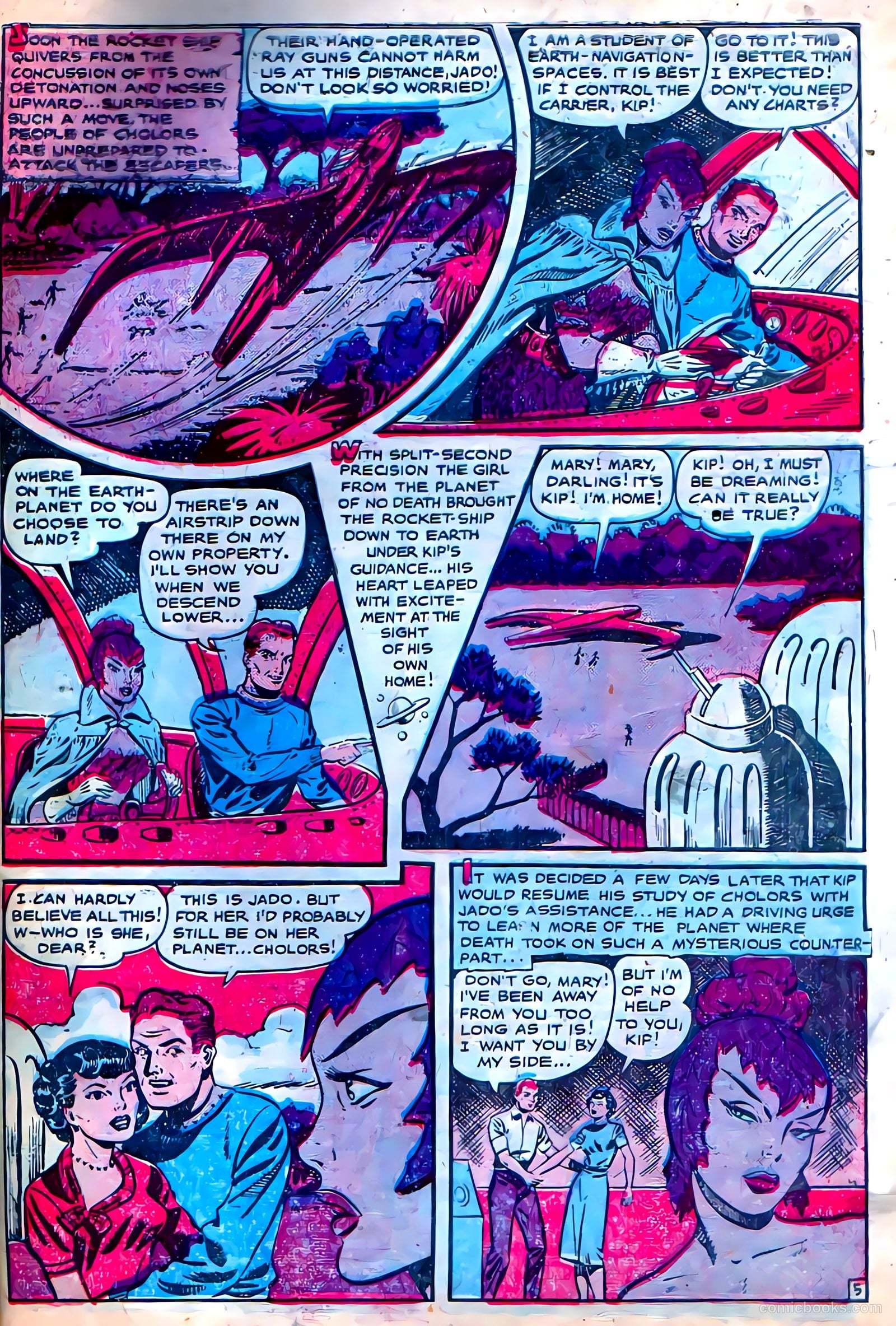 Strange Mysteries #10 (1954) — page 31 of 36
